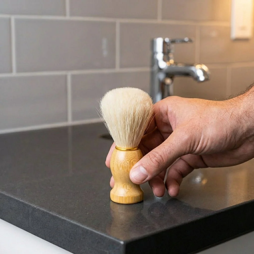 Bamboo Shave Brush - Image 2