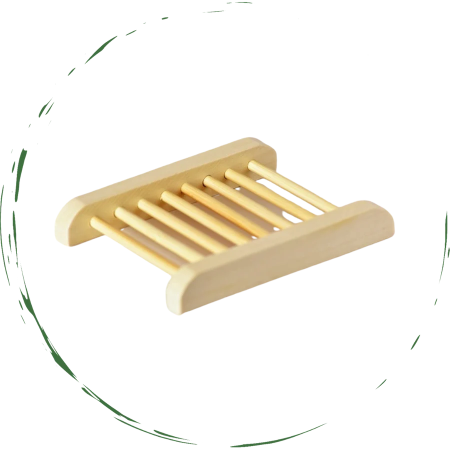 Bamboo Soap Bar Dish. Eco-Friendly - Image 3