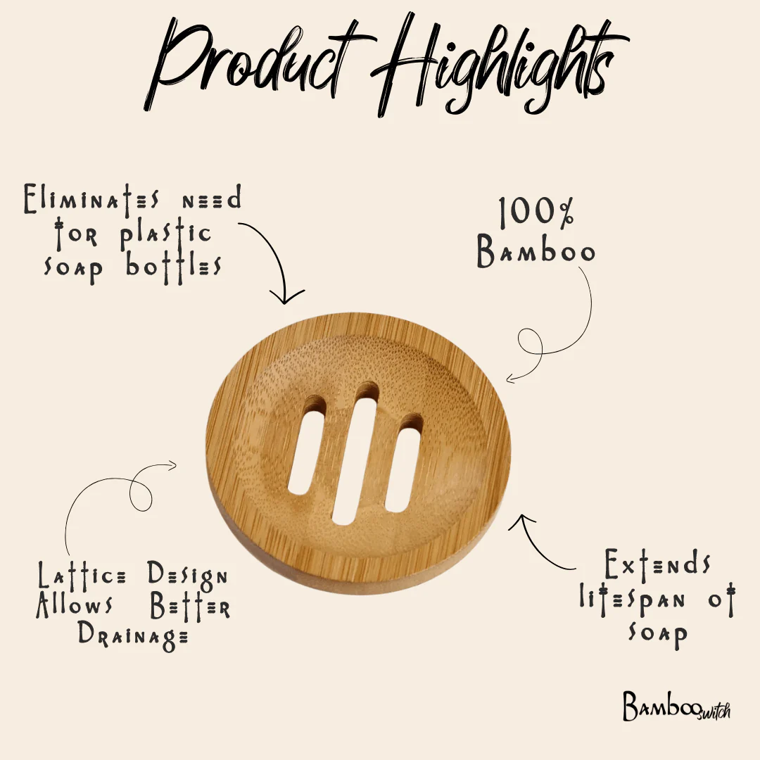 Bamboo Soap Lift | Round - Image 5
