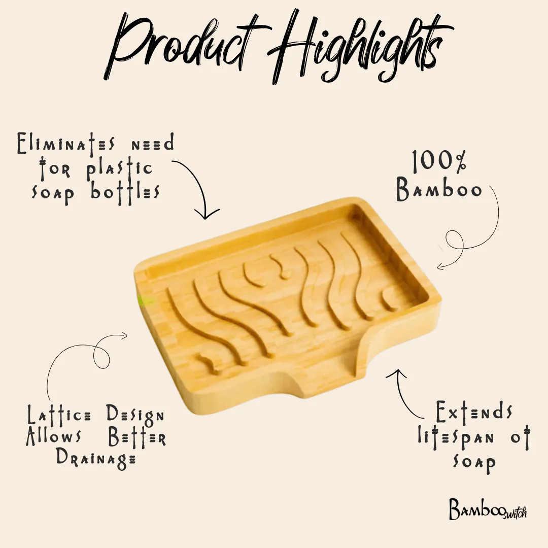 Bamboo Soap Lift | Wavy - Image 5