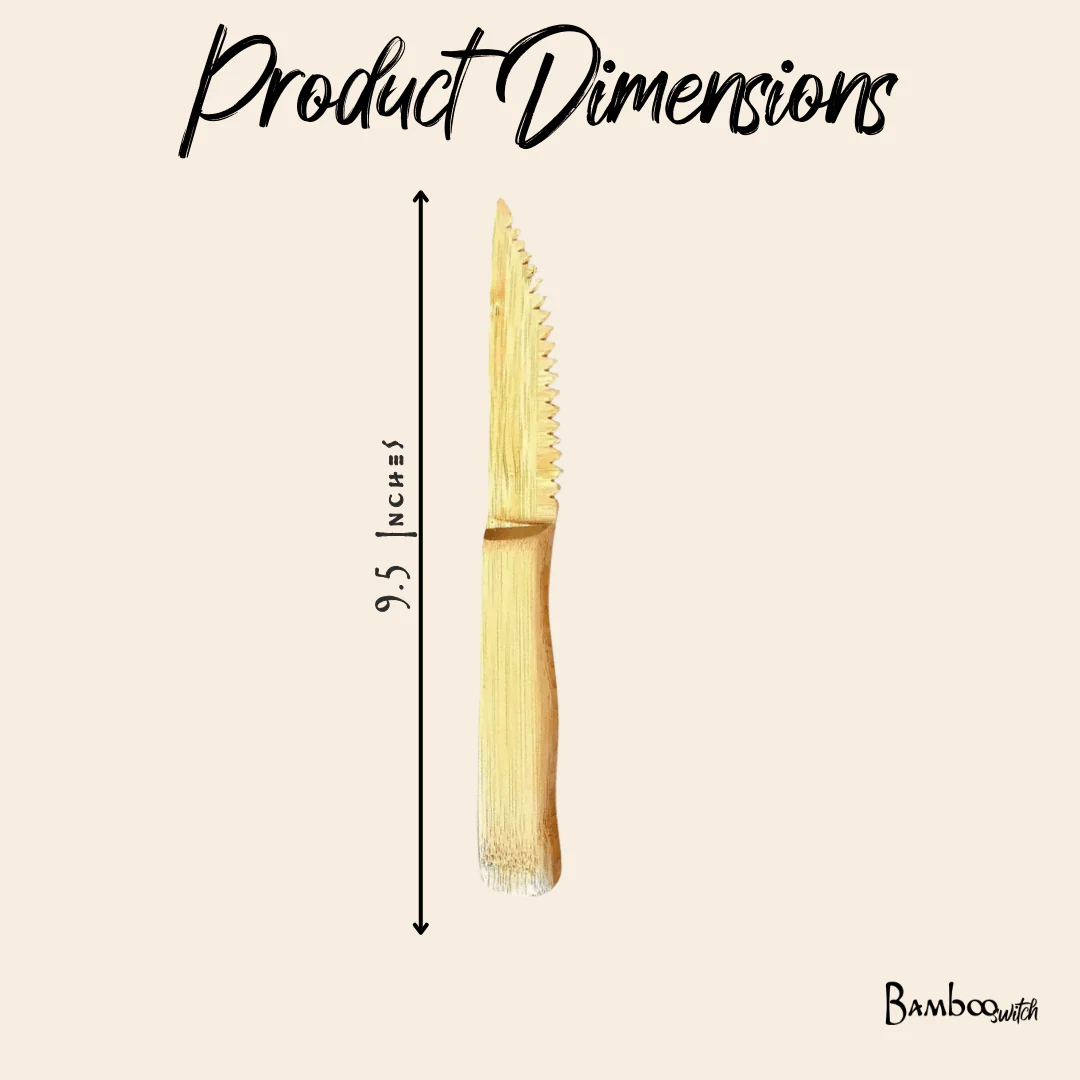 Bamboo Steak Knife - Image 4