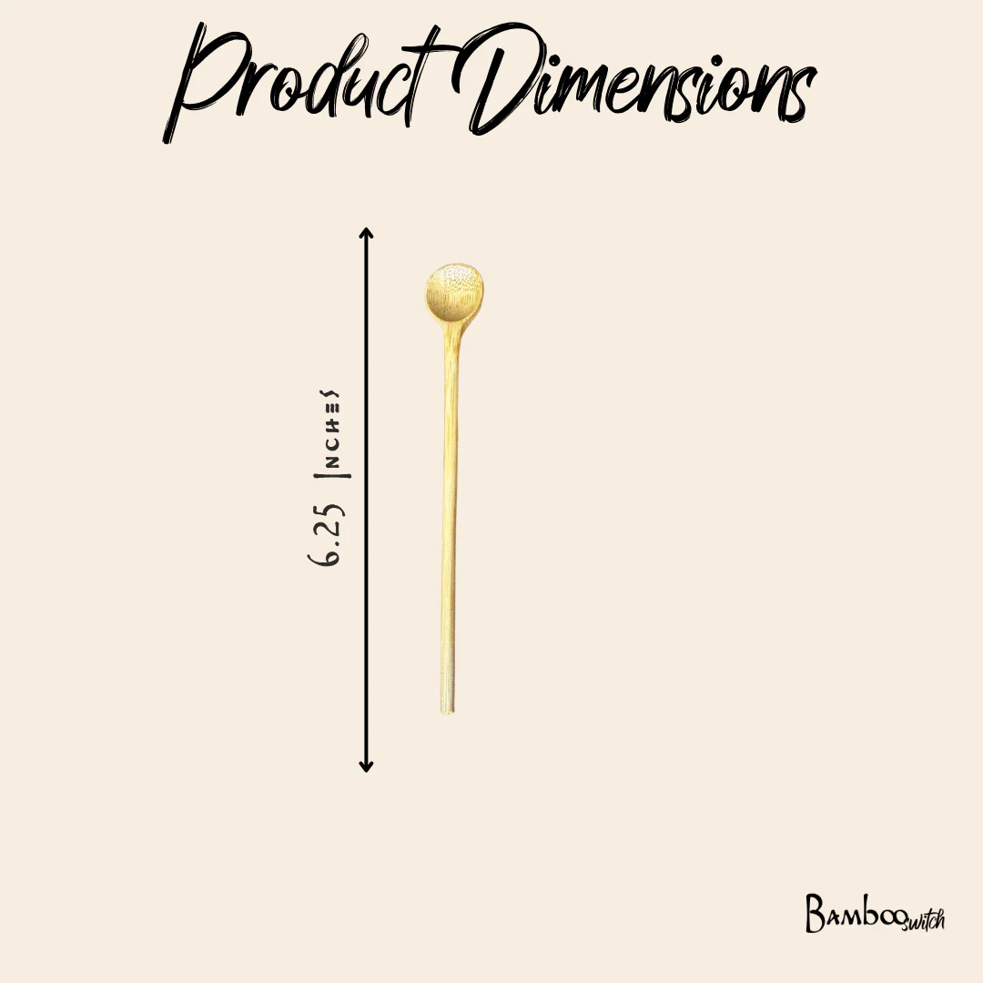 Bamboo Stir Spoon - Image 6