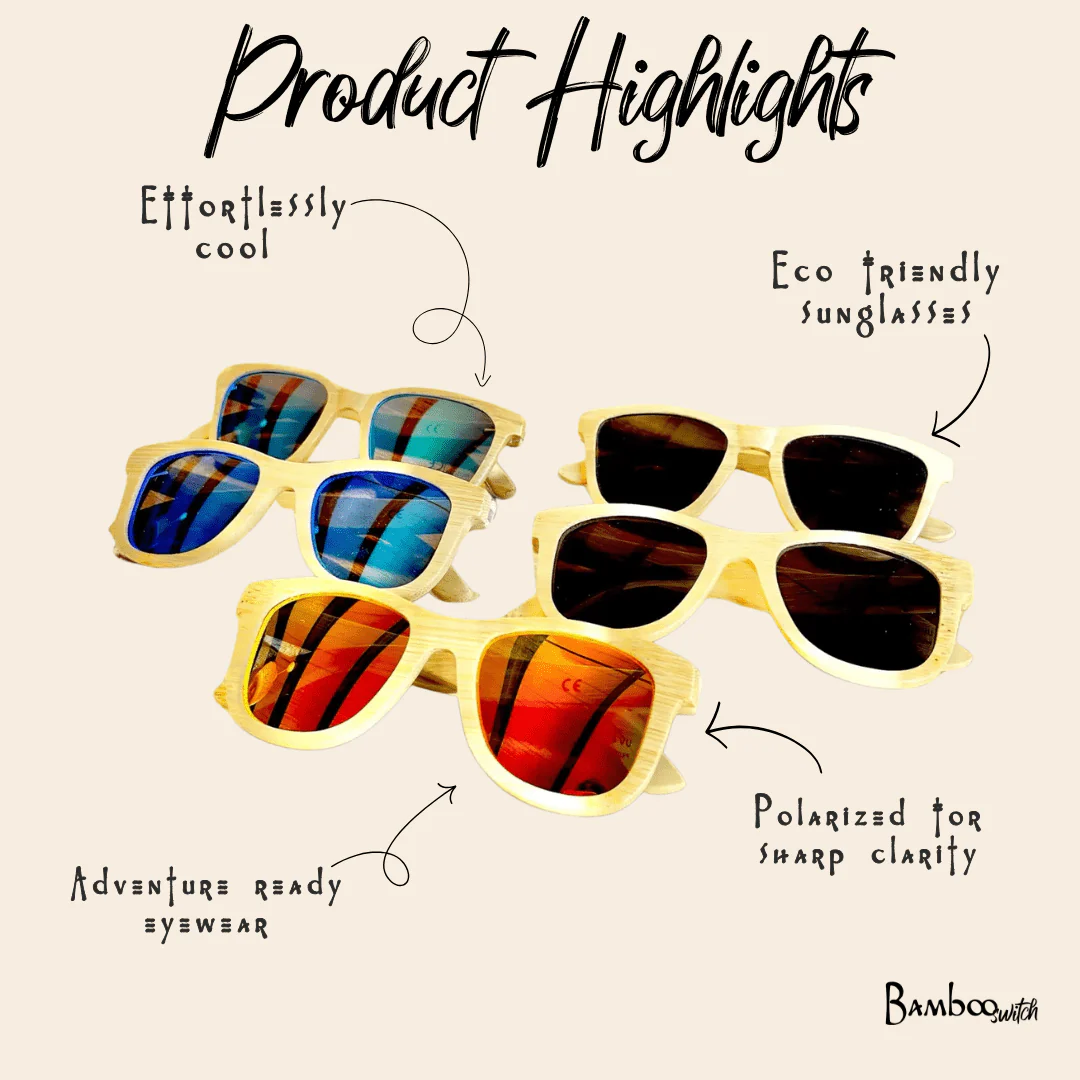 Bamboo Sunglasses - Image 9