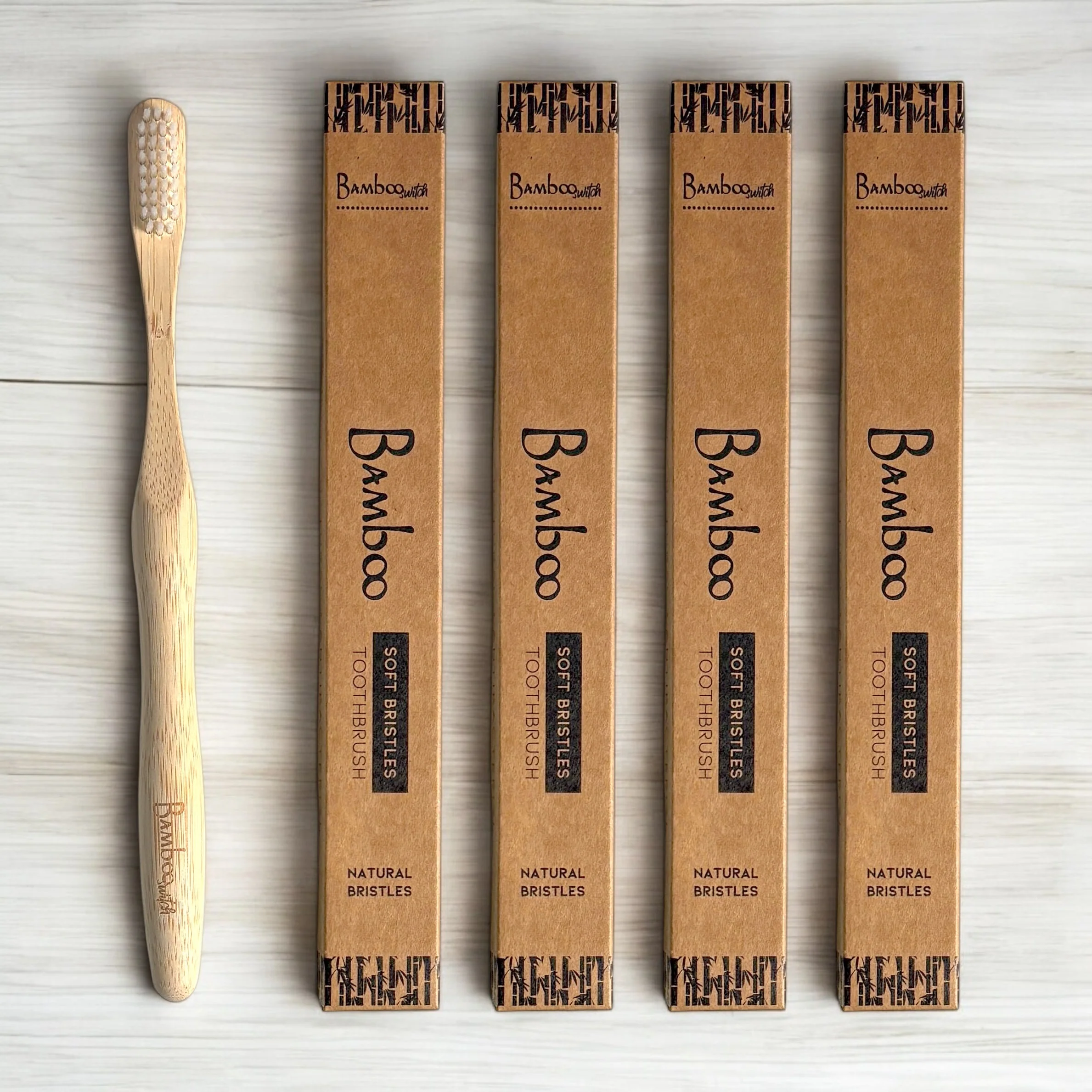 Bamboo Toothbrush | Compostable Bristle - Image 8