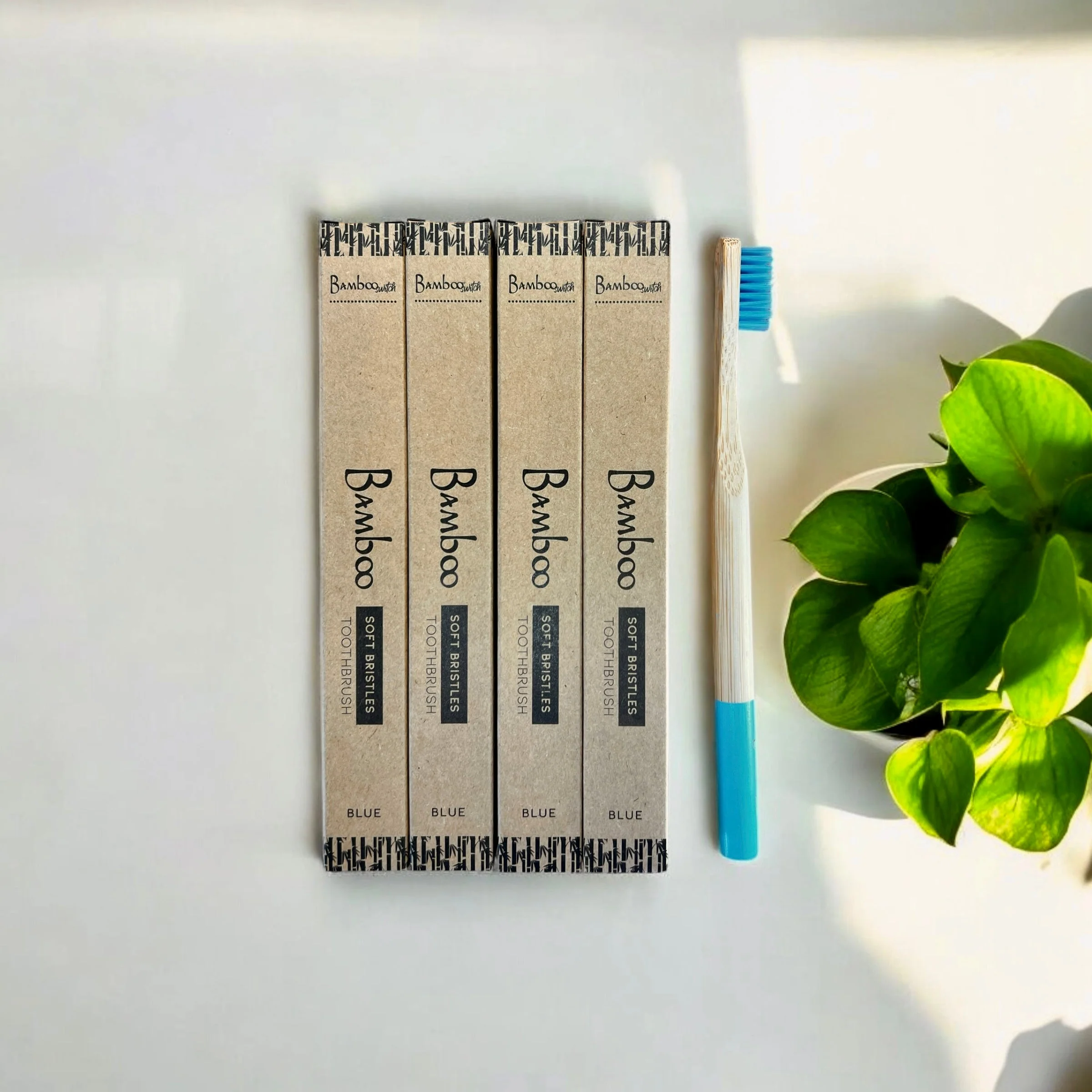 Bamboo Toothbrush | Round Handle - Image 2