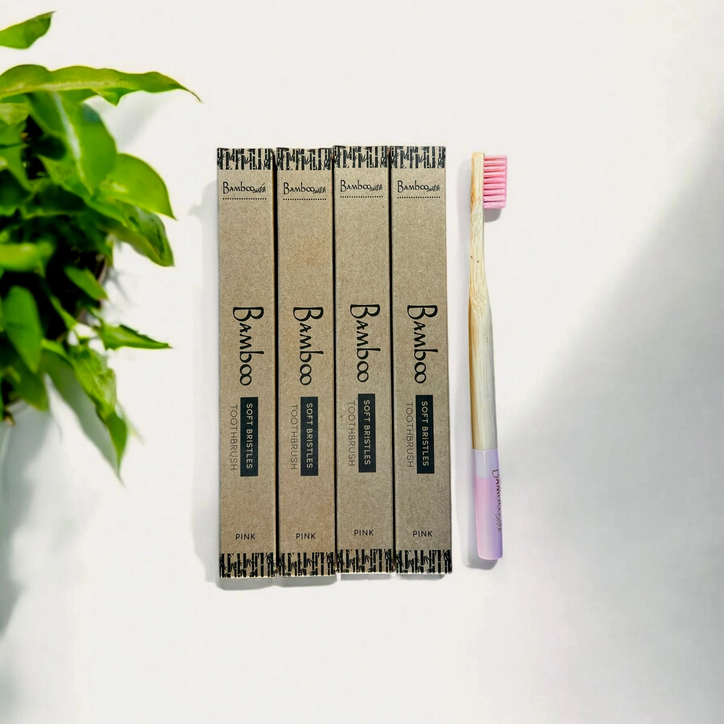 Bamboo Toothbrush | Round Handle - Image 3