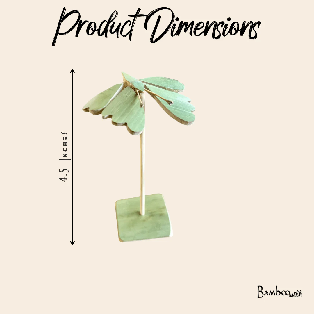 Bamboo Toy | Self-Balancing Butterfly - Image 4