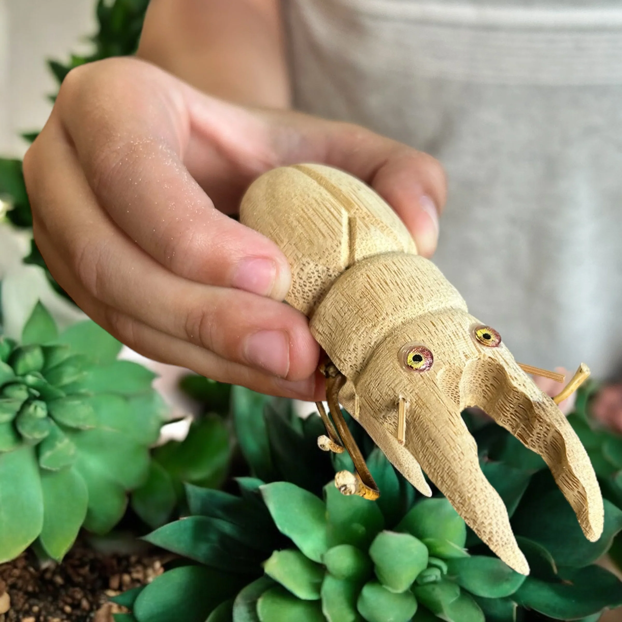 Bamboo Kids Toy | Stag Beetle - Image 2