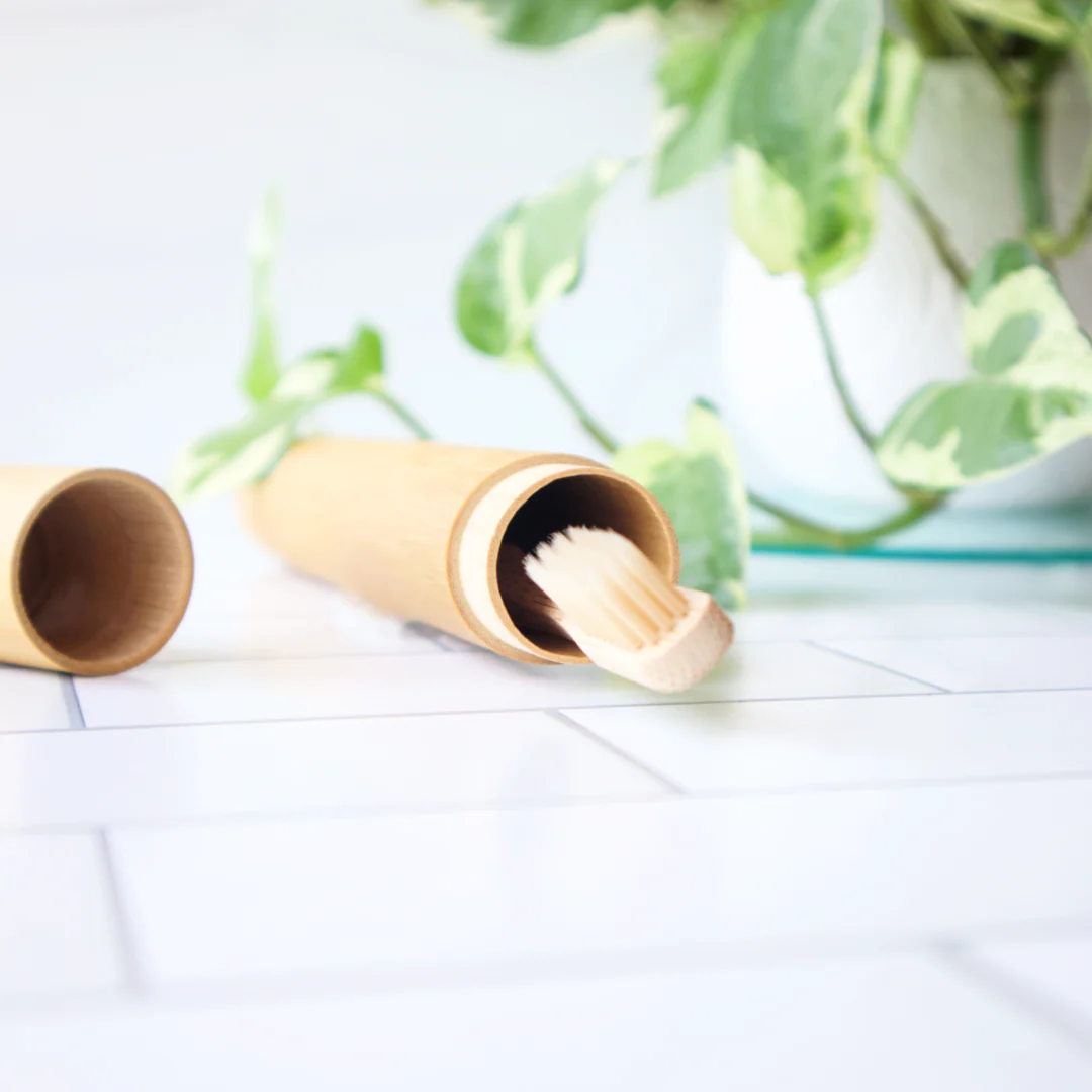 Bamboo Travel Toothbrush Case - Image 2