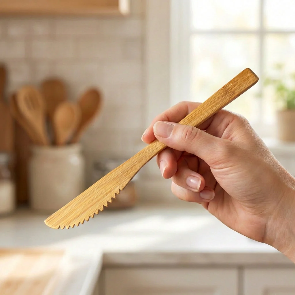 Bamboo Utensil — Fork, Knife, or Spoon - Image 3