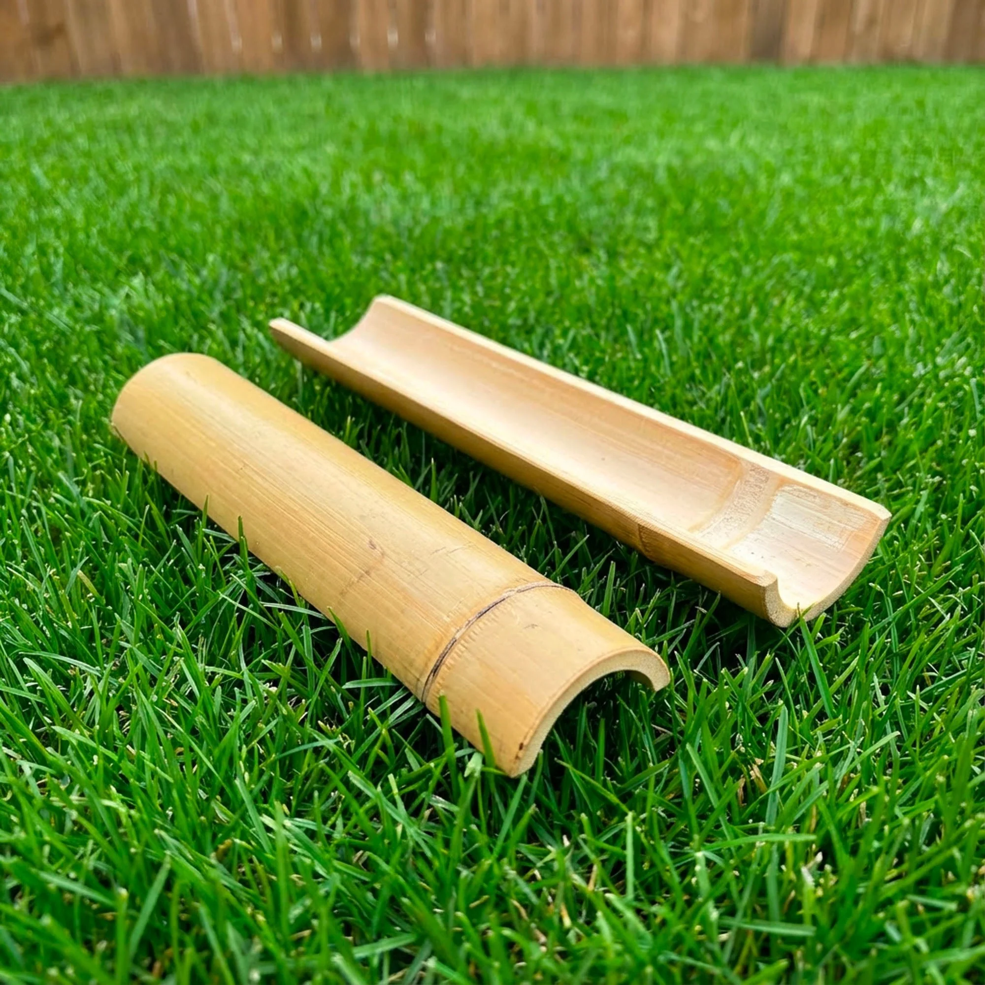 Bamboo Water Channel | Kids Outdoor Toy - Image 4