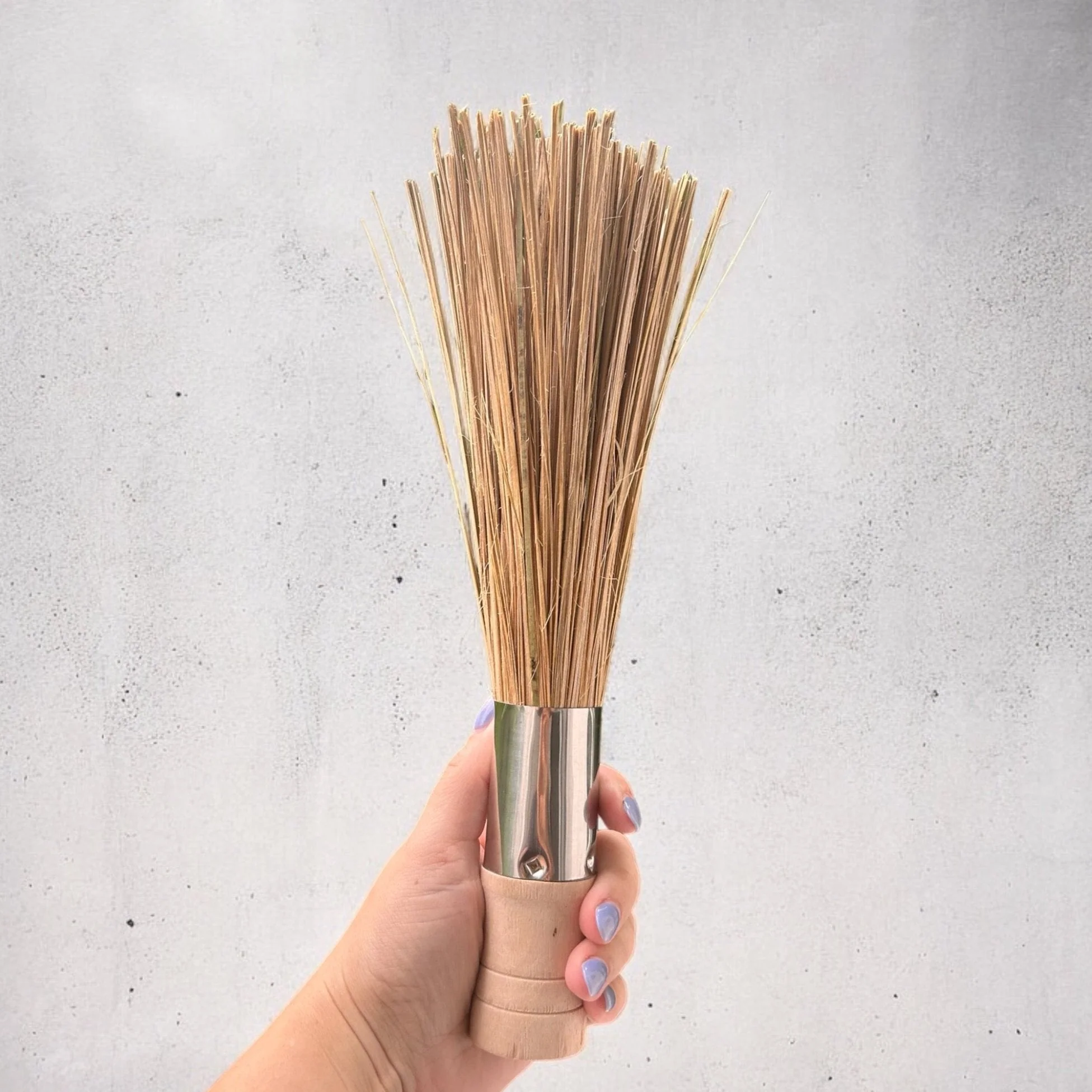 Bamboo Wok Cleaning Brush - Image 4