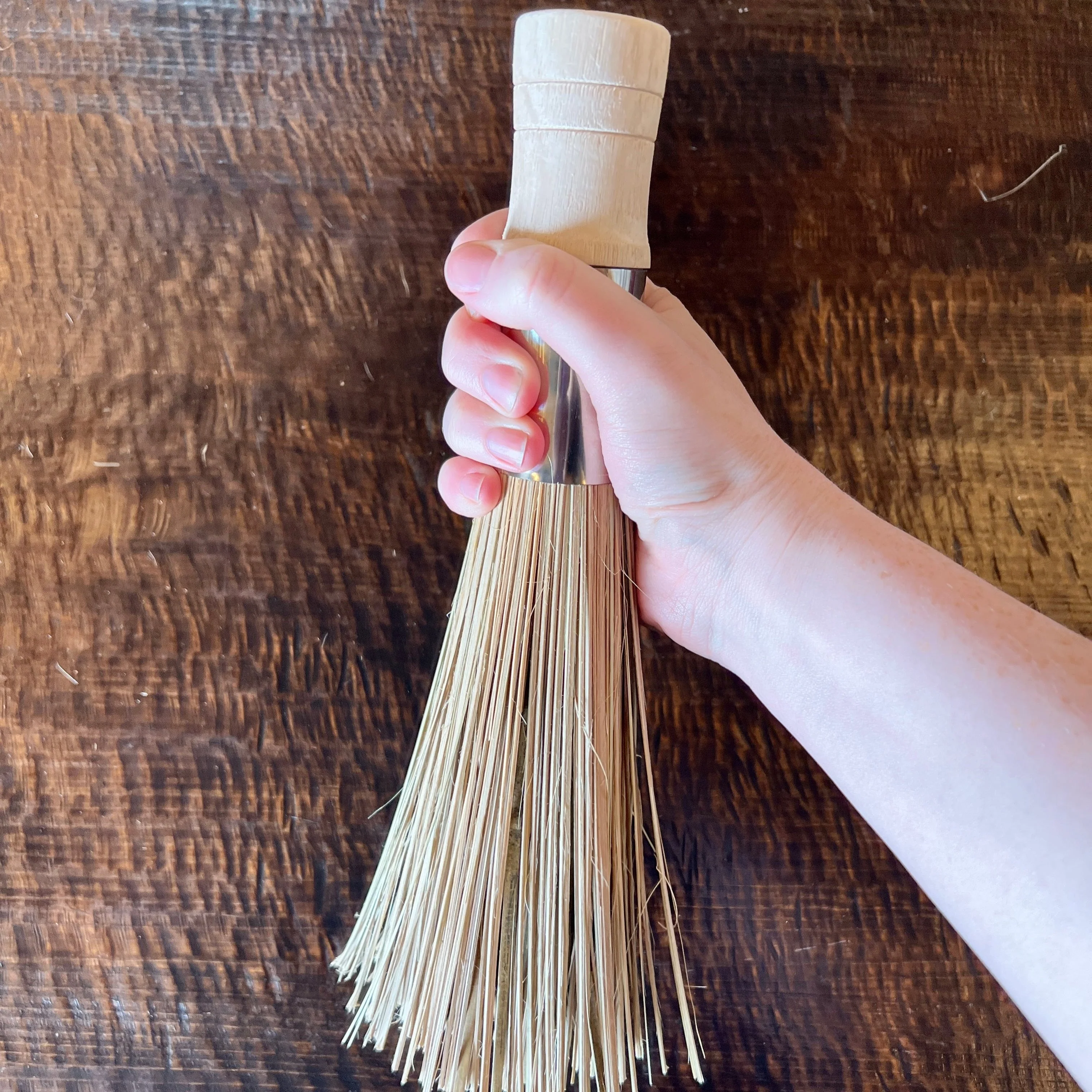 Bamboo Wok Cleaning Brush - Image 5