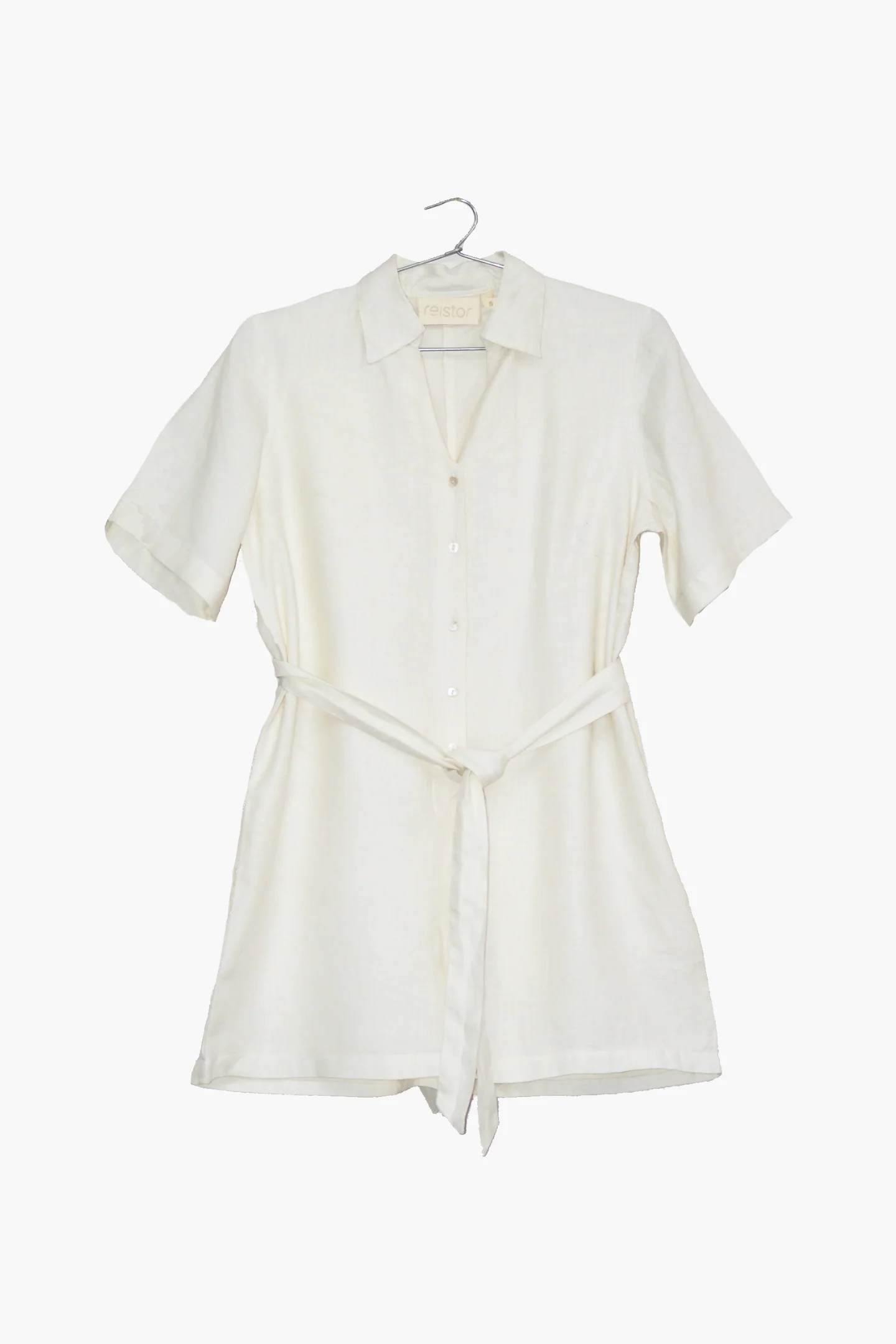 Barefoot in the Park Romper in Off-white - Image 10