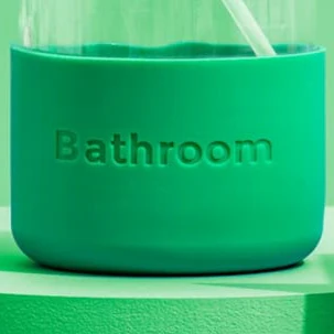 Bathroom Spray Glass Bottle Cleaning Kit with Lavender - Image 3