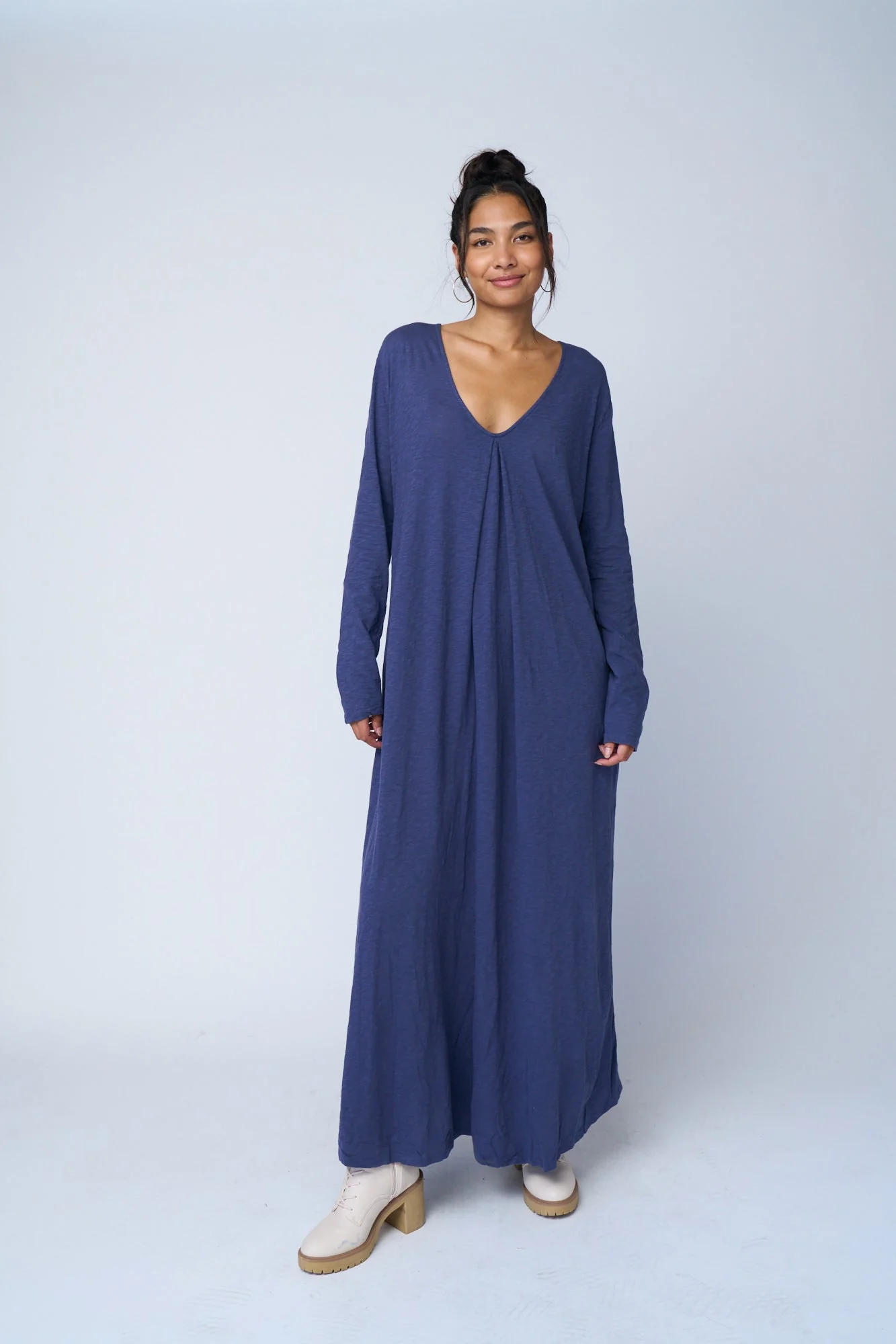 Be Clever Duo Dress - Inky Blue - Image 10