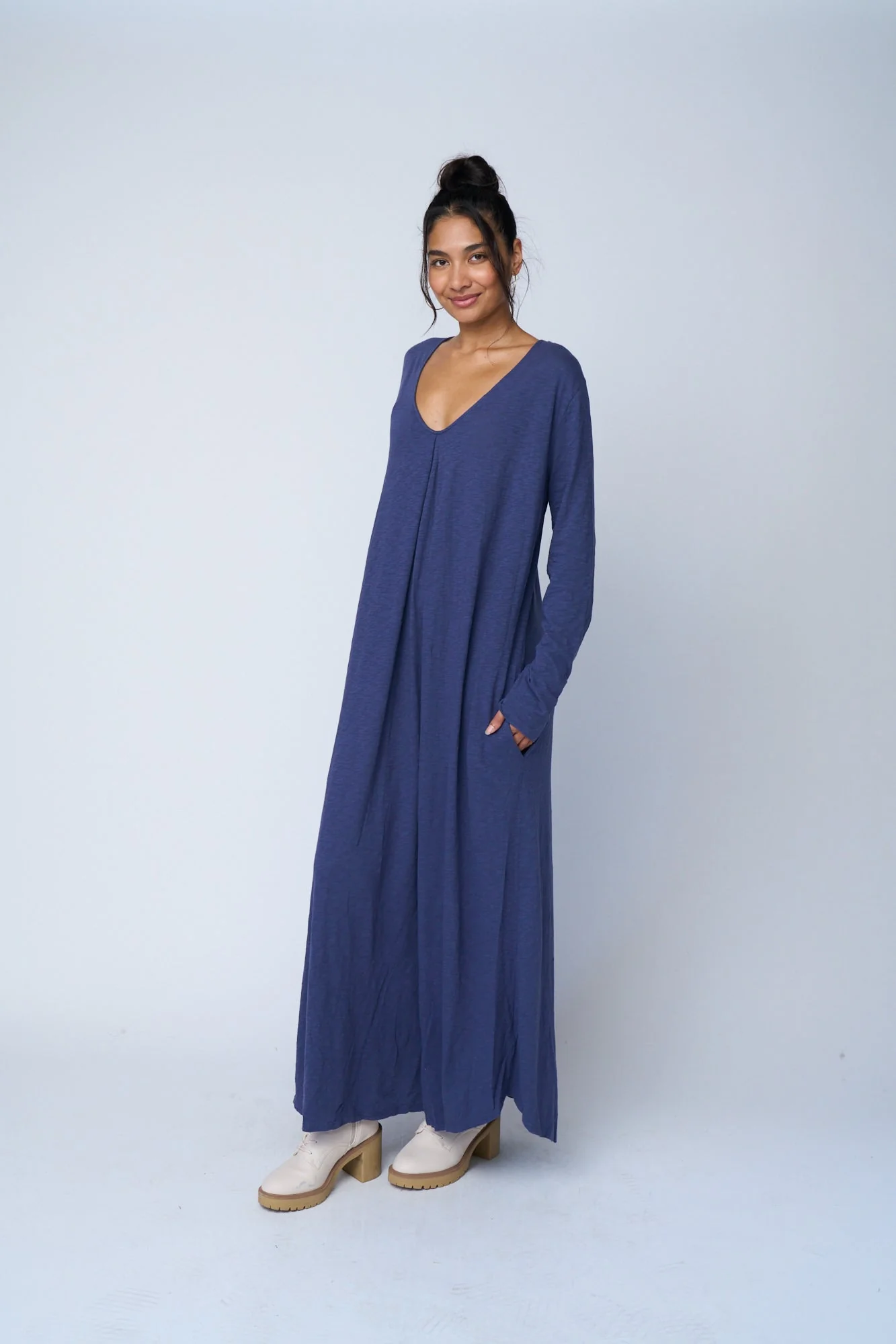 Be Clever Duo Dress - Inky Blue - Image 12