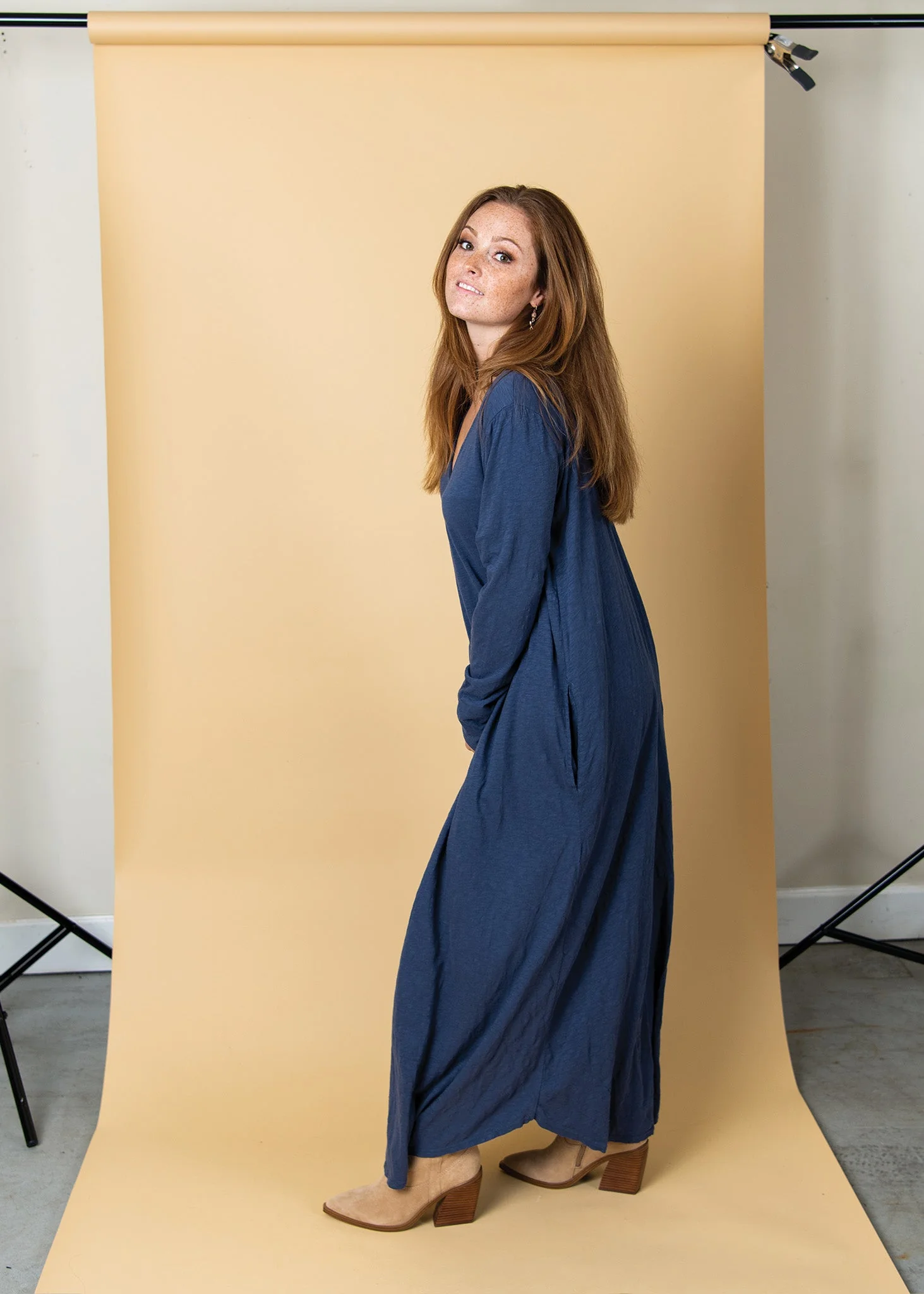 Be Clever Duo Dress - Inky Blue - Image 24