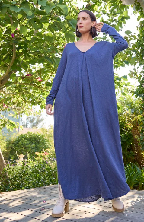 Be Clever Duo Dress - Inky Blue - Image 4