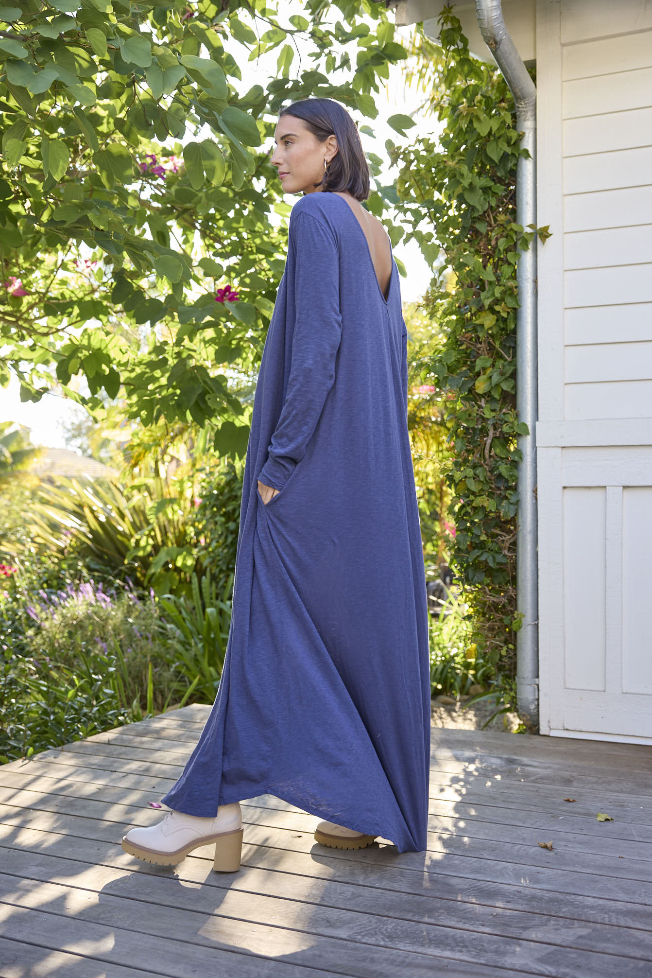 Be Clever Duo Dress - Inky Blue - Image 7