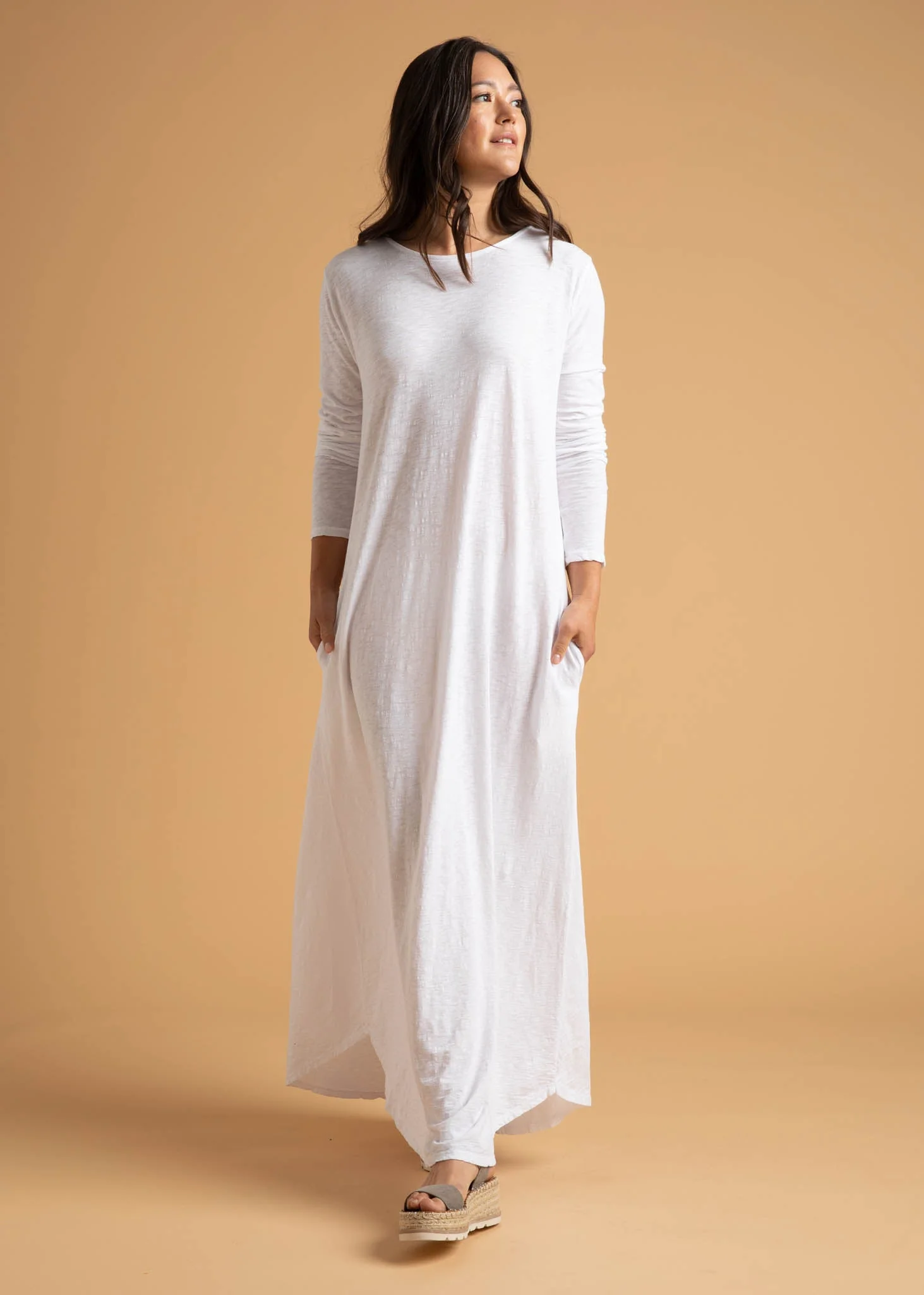 Be Clever Duo Dress - White - Image 7