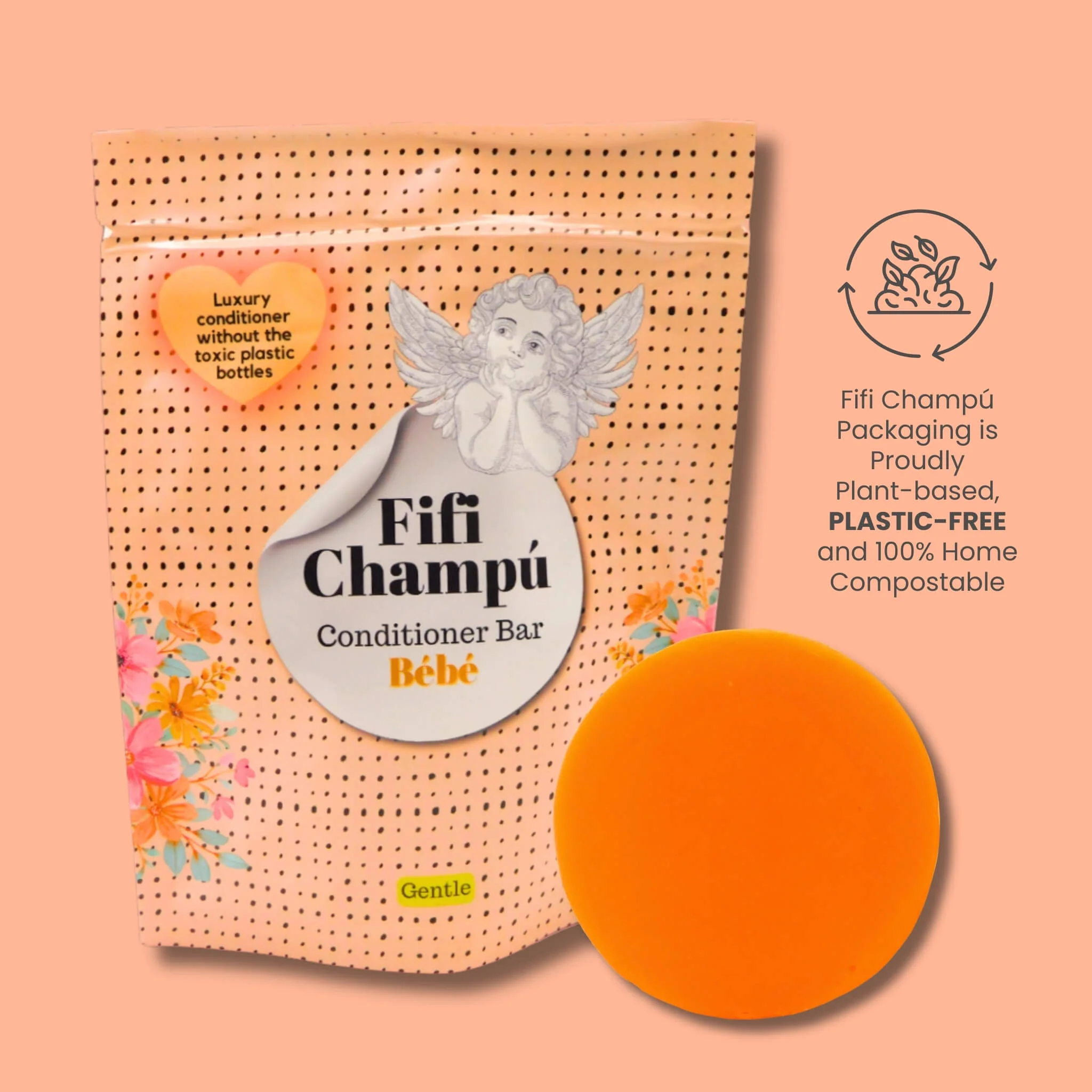 Bébé Conditioner Bar: Lightweight Moisture for Fine Hair and Sensitive Scalps - Image 5