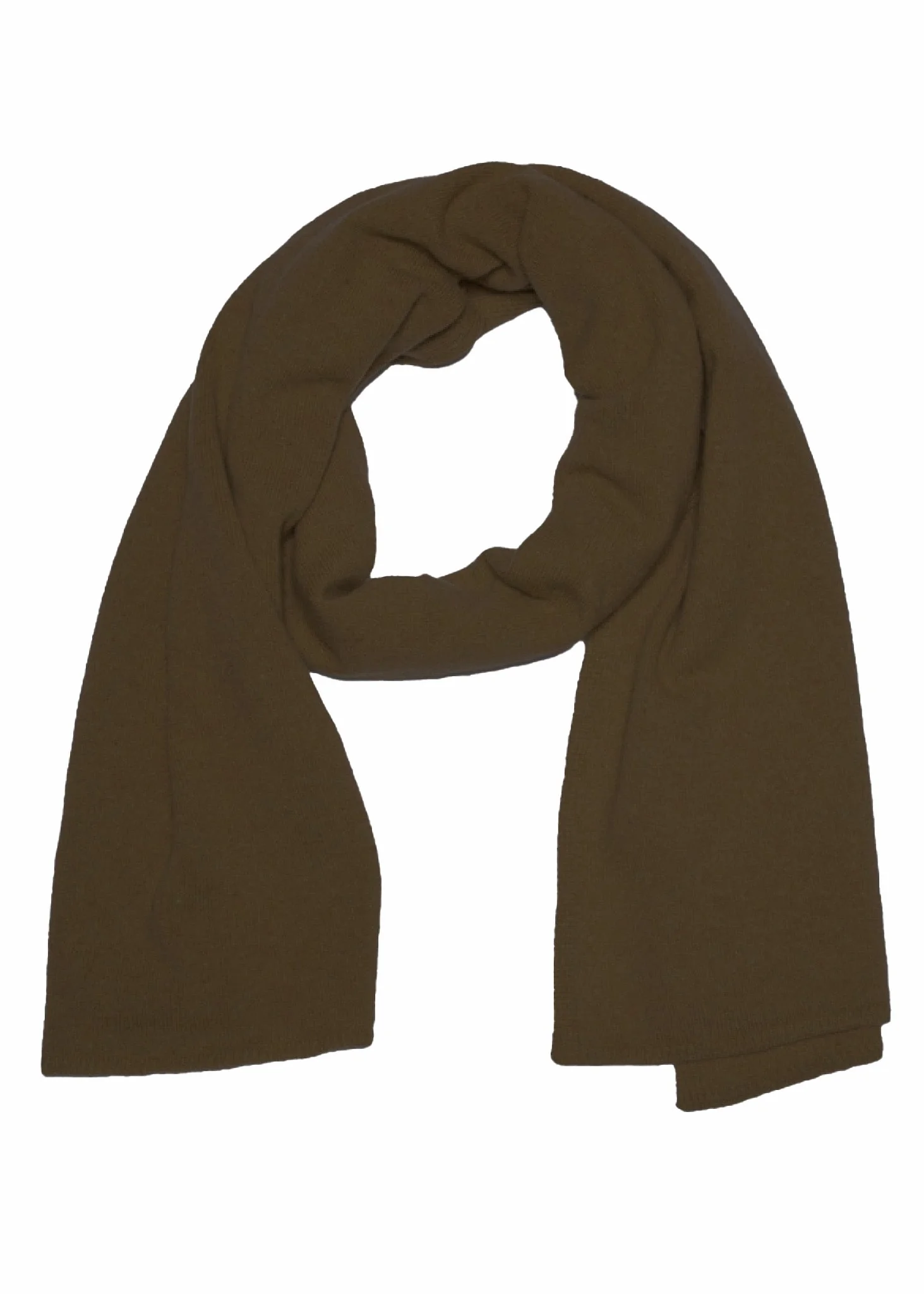 Bedford Recycled Cashmere Wrap Scarf - Cocoa - Image 2