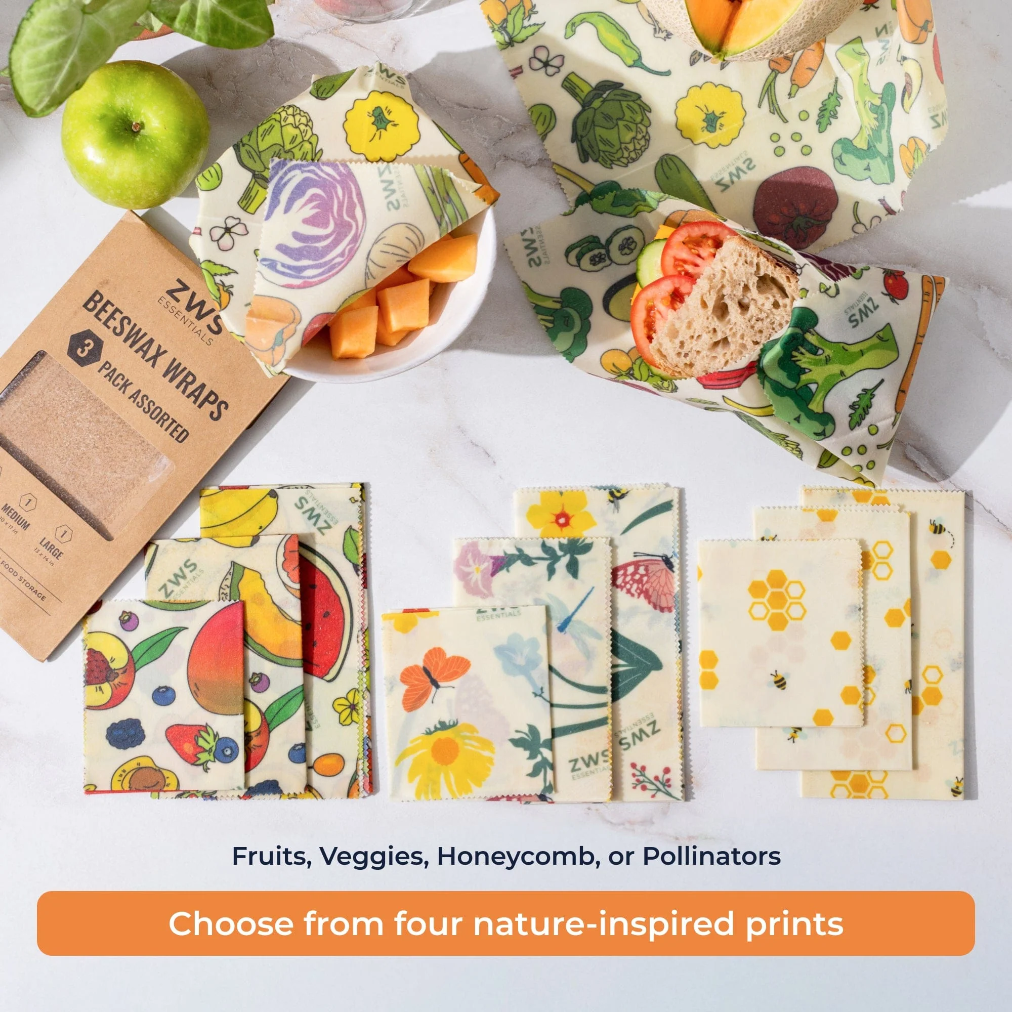 Beeswax Wraps – Plastic-Free Food Storage - Image 36