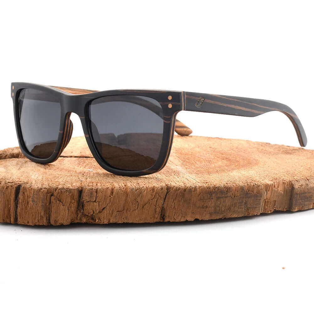 Benja - Wooden Veneer Sunglasses - Image 5