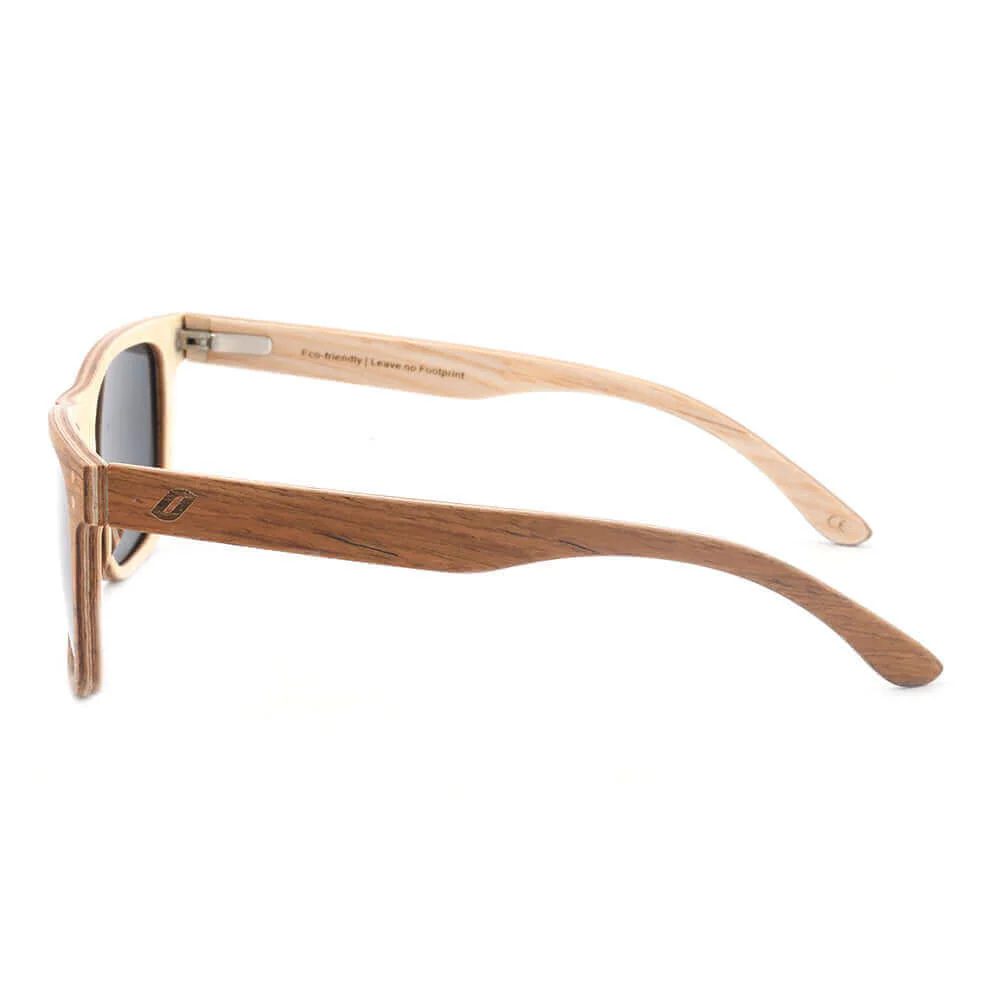 Benja - Wooden Veneer Sunglasses - Image 9