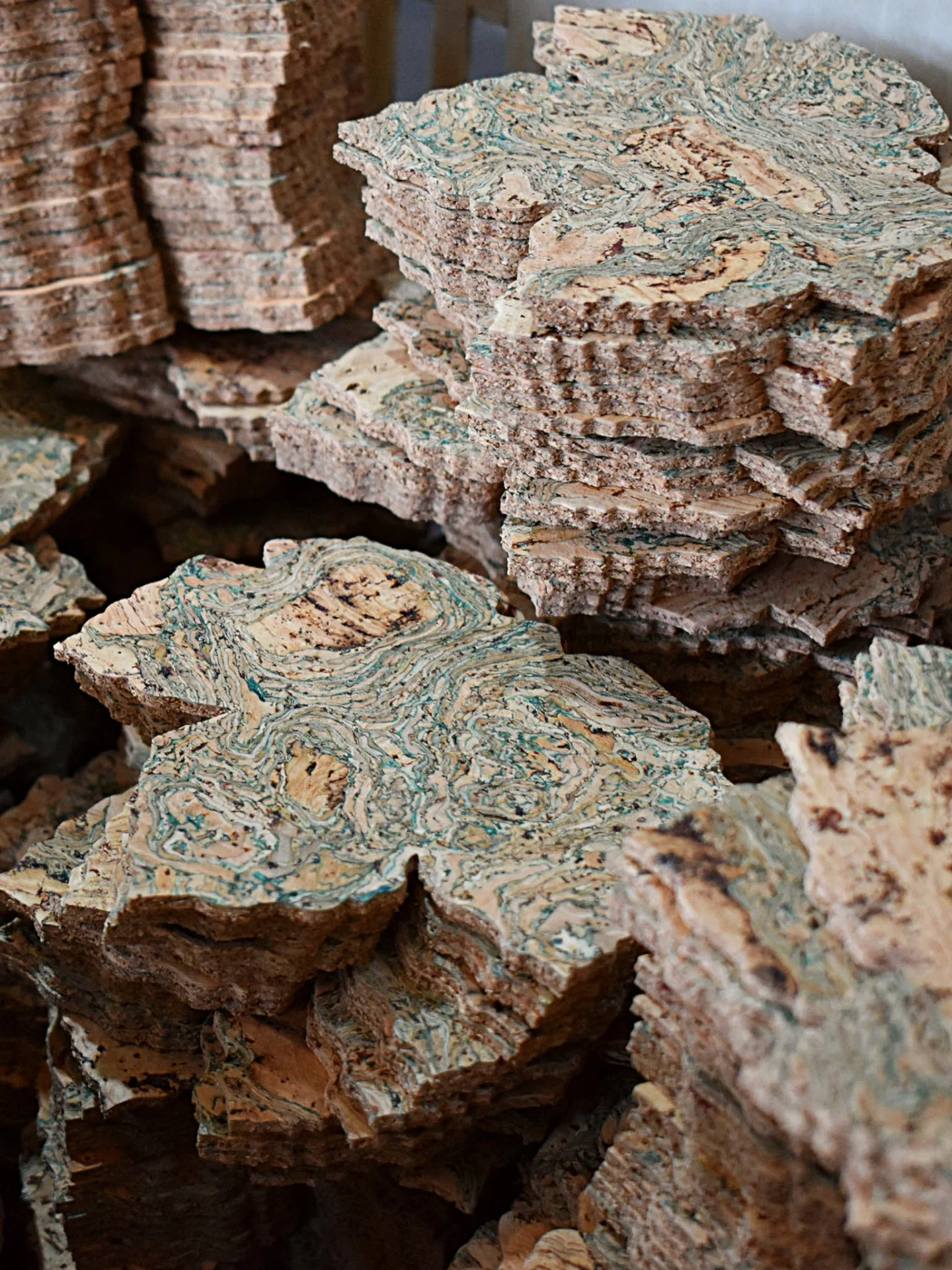 Biodegradable Cork Coasters (Set of 4) - Image 2