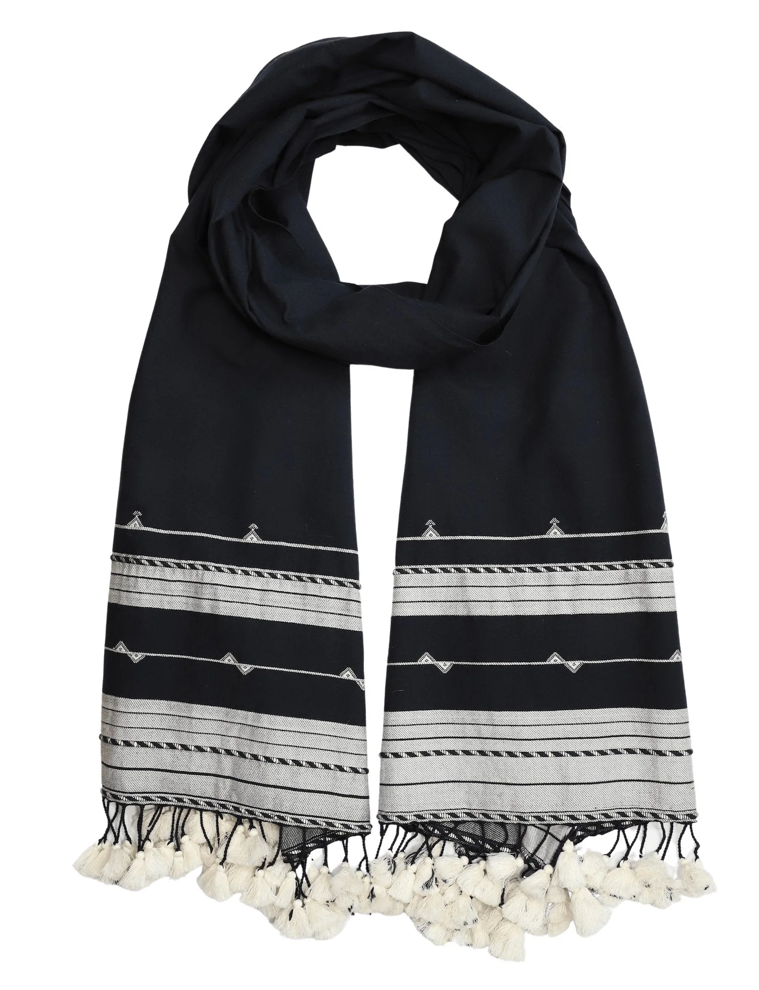 Black Kutch Scarf - Image 3