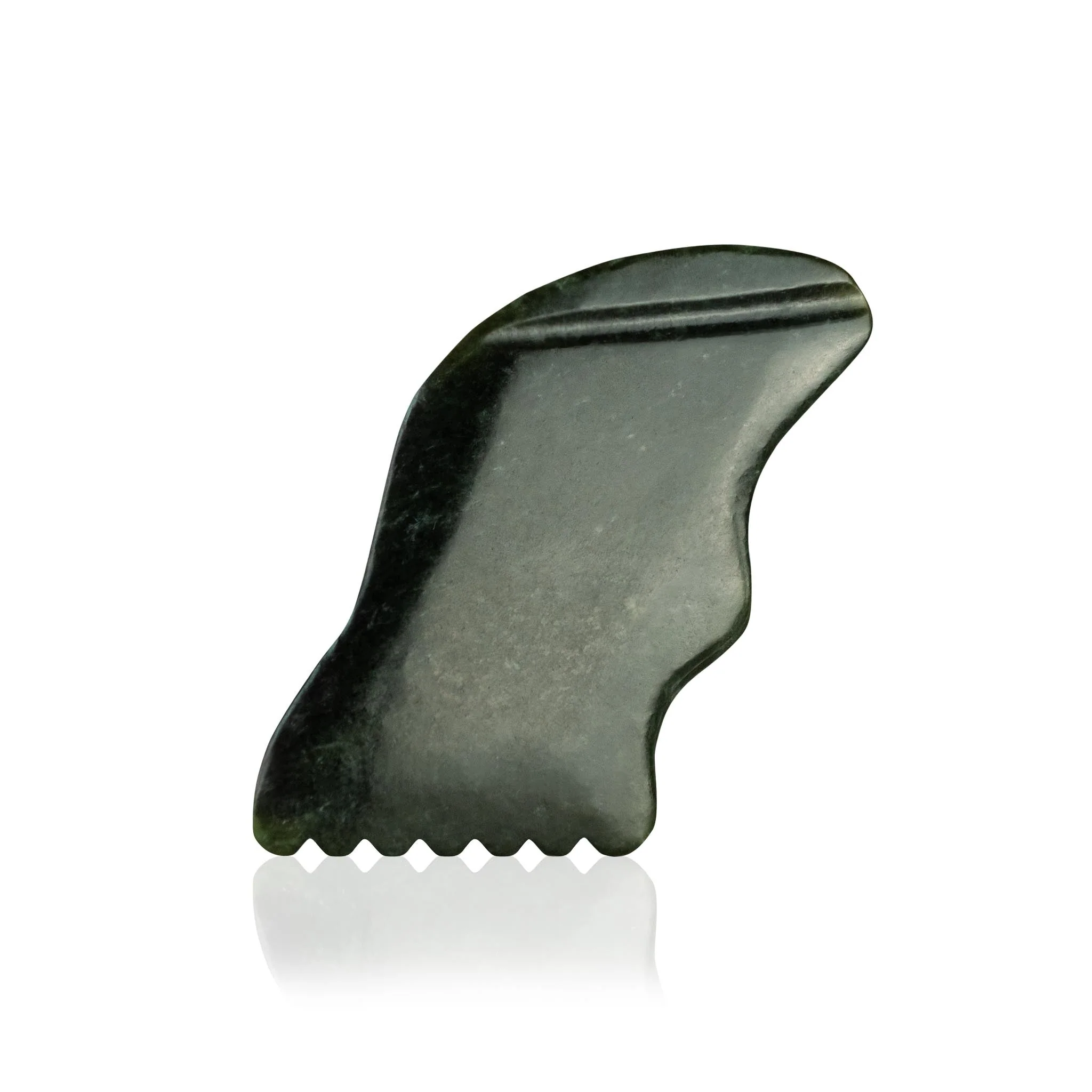 Black Nephrite Gua Sha Lifting Tool - Image 2
