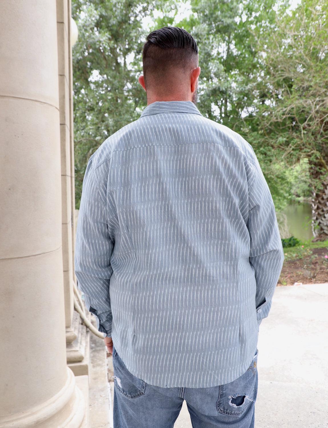 Bleu Men's Button Down Shirt - Image 4