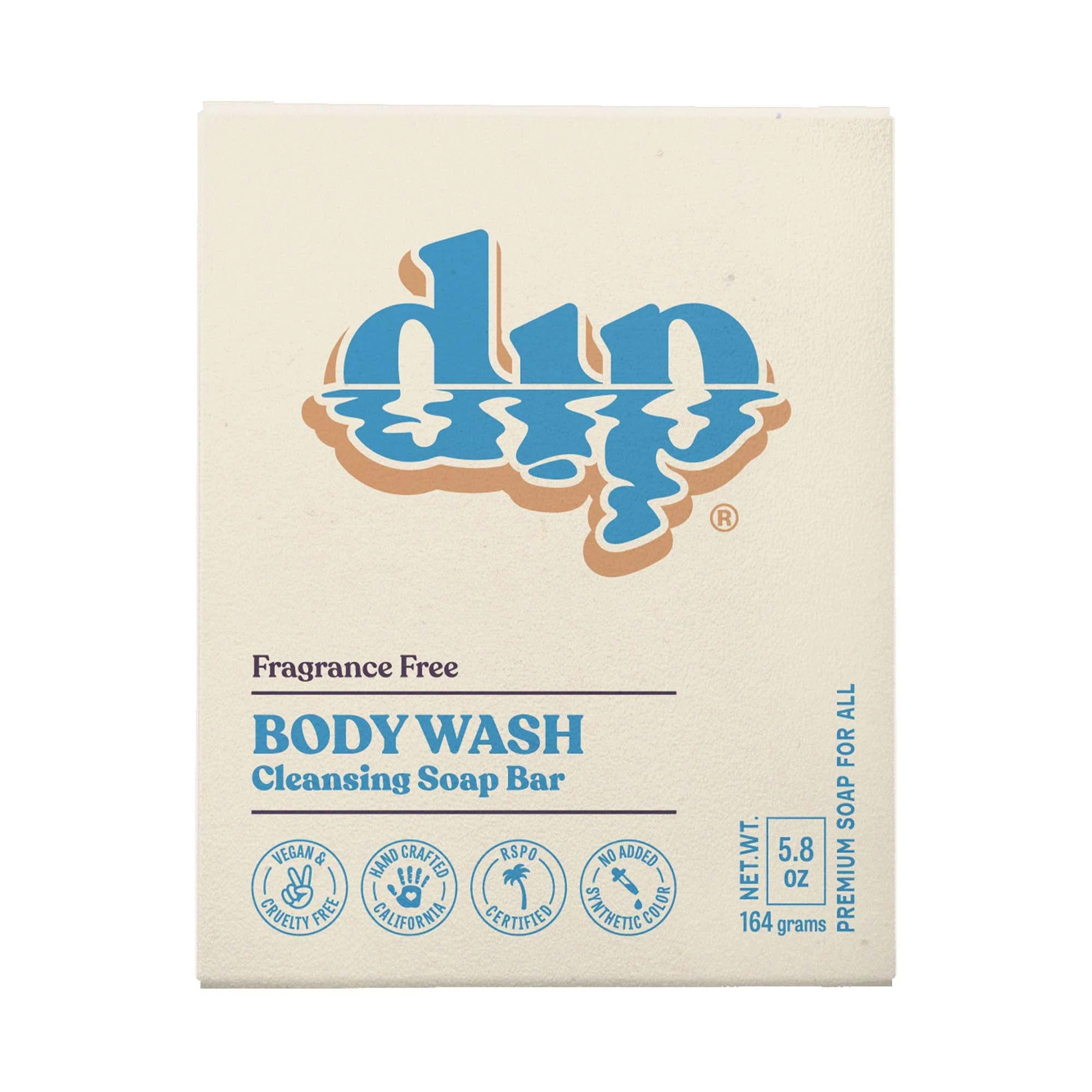 Body Wash Cleansing Soap Bar - Fragrance Free