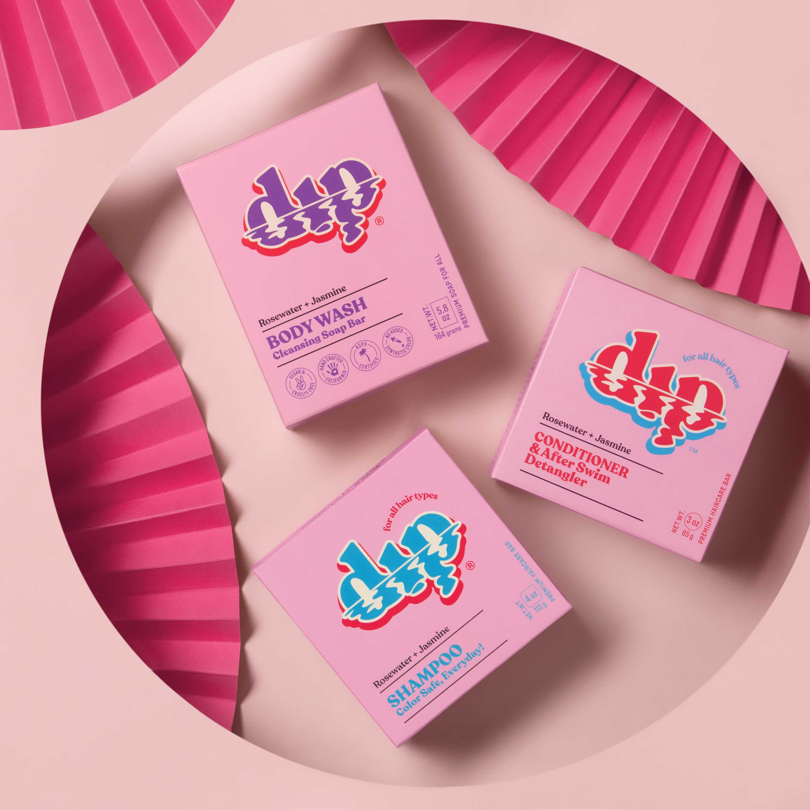Body Wash Cleansing Soap Bar - Rosewater & Jasmine - Image 4