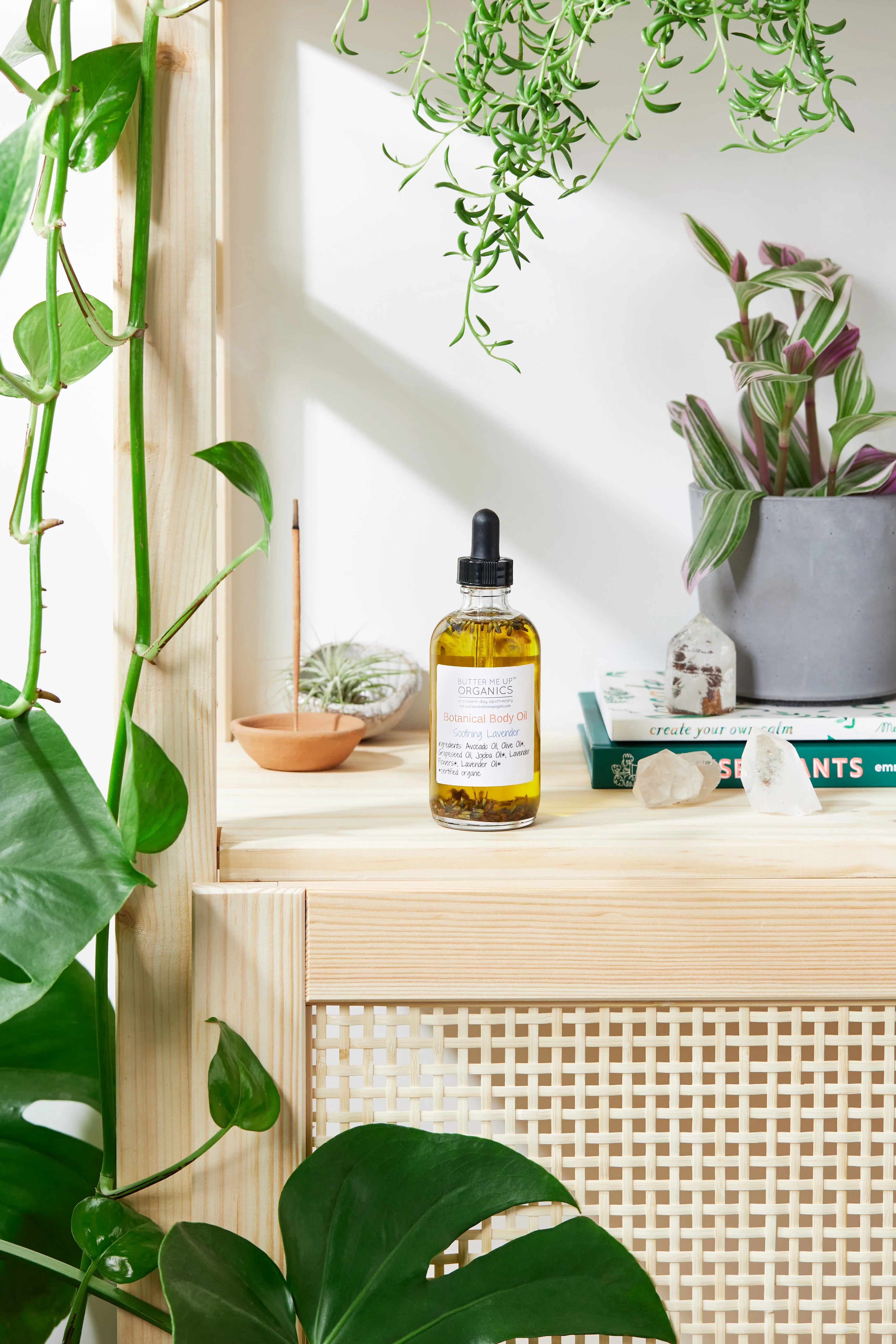 Botanical Body Oil -BOTANICAL COLLECTION - Organic Body Lotion Moisturizer - Image 5