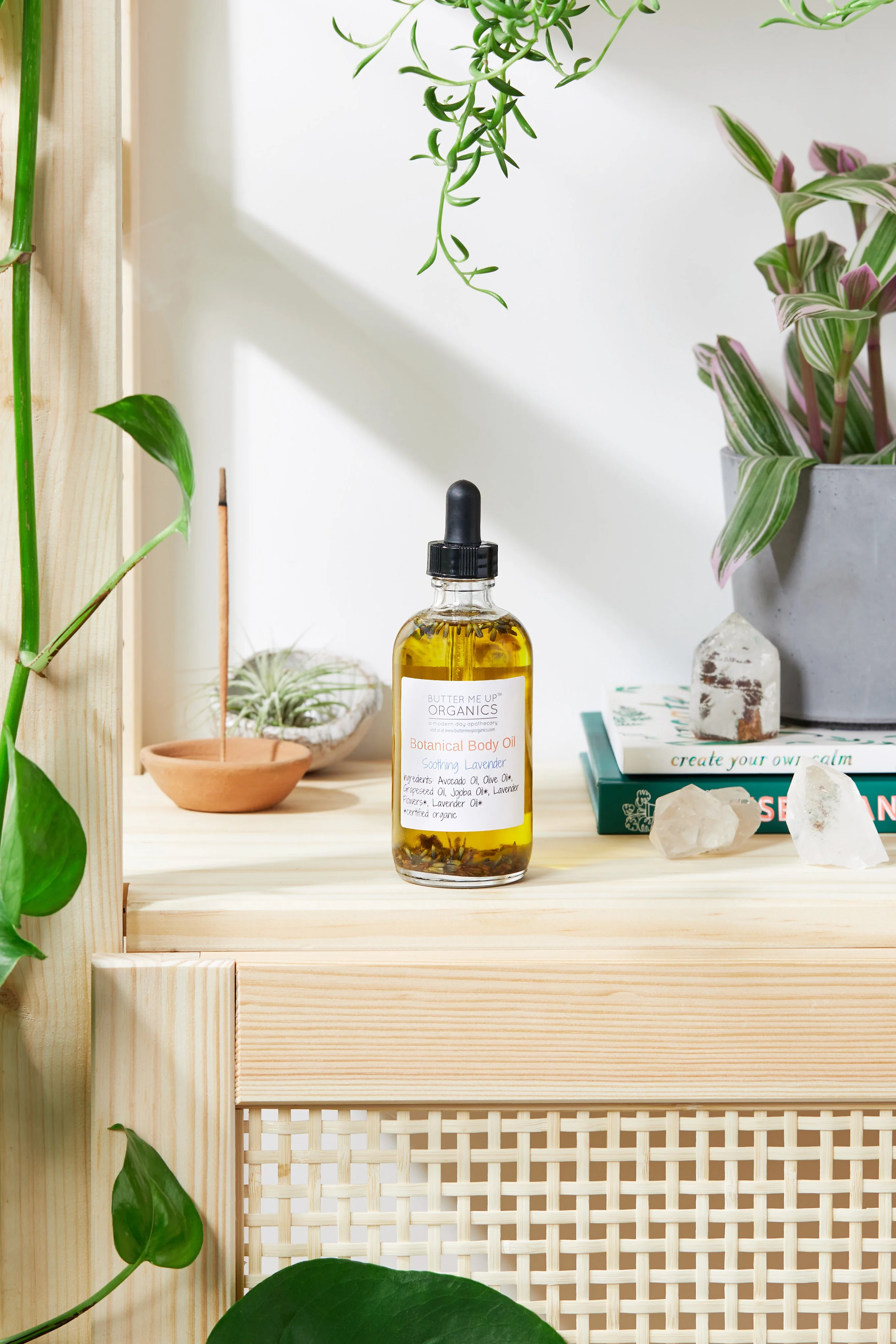 Botanical Body Oil -BOTANICAL COLLECTION - Organic Body Lotion Moisturizer - Image 6