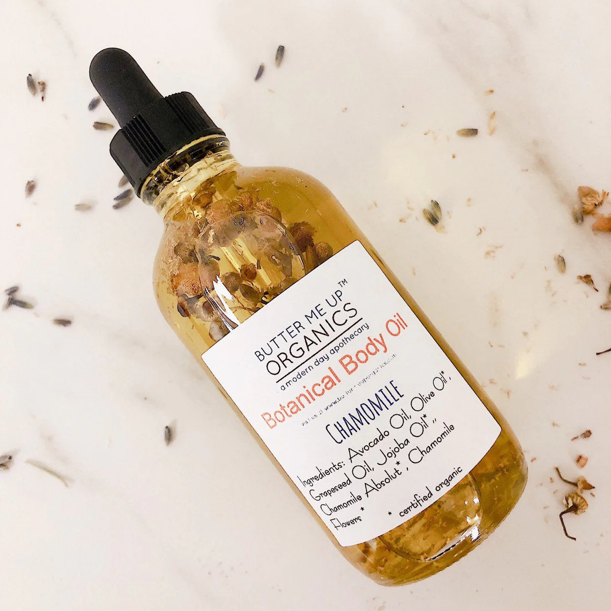 Botanical Body Oil -BOTANICAL COLLECTION - Organic Body Lotion Moisturizer - Image 8