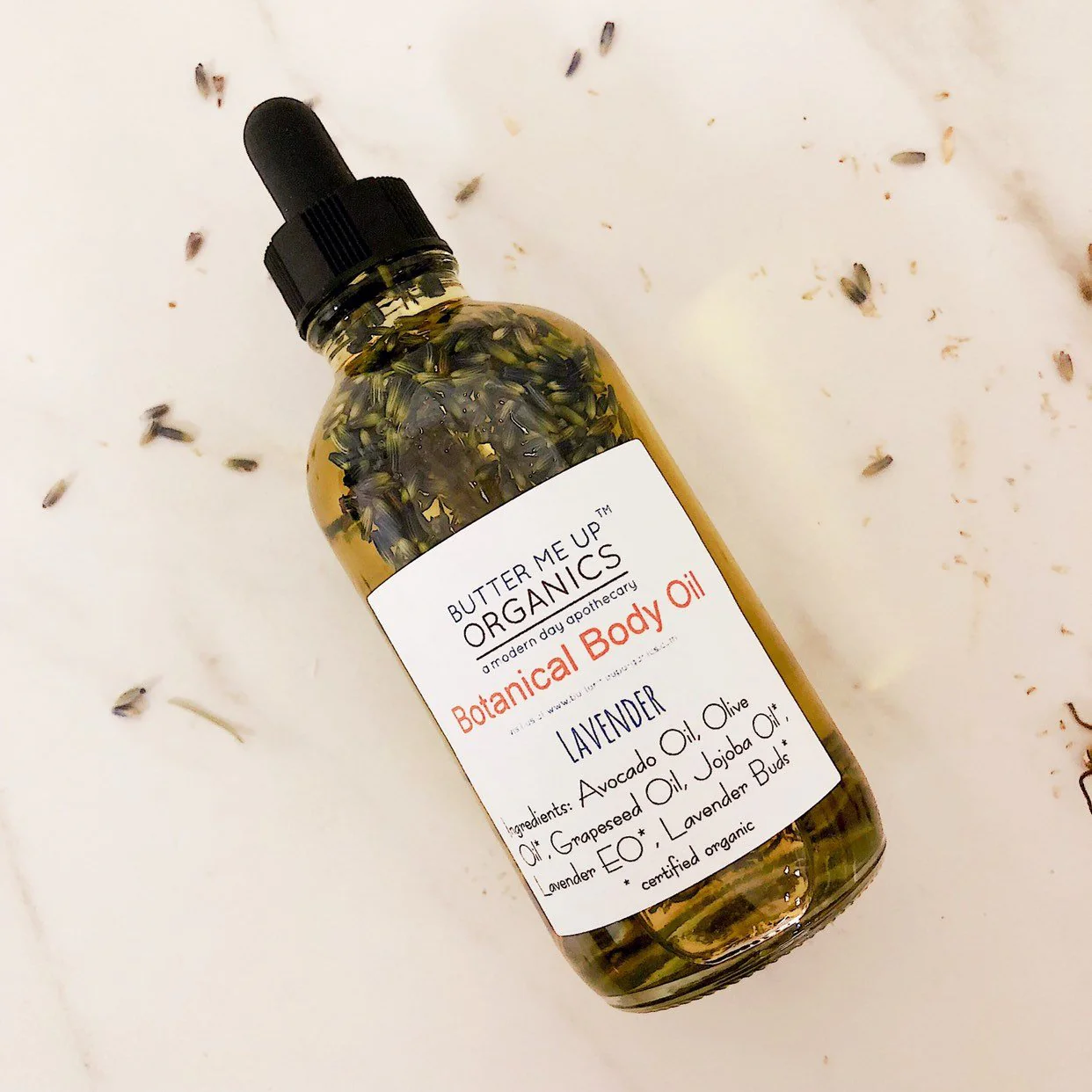 Botanical Body Oil -BOTANICAL COLLECTION - Organic Body Lotion Moisturizer - Image 9