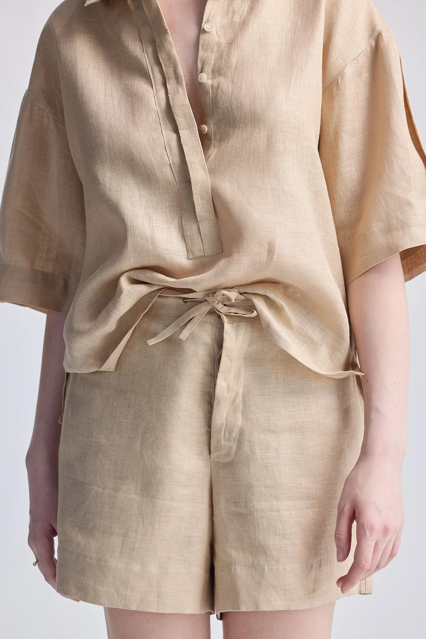 Boxy Shirt with Lace Set - Image 5