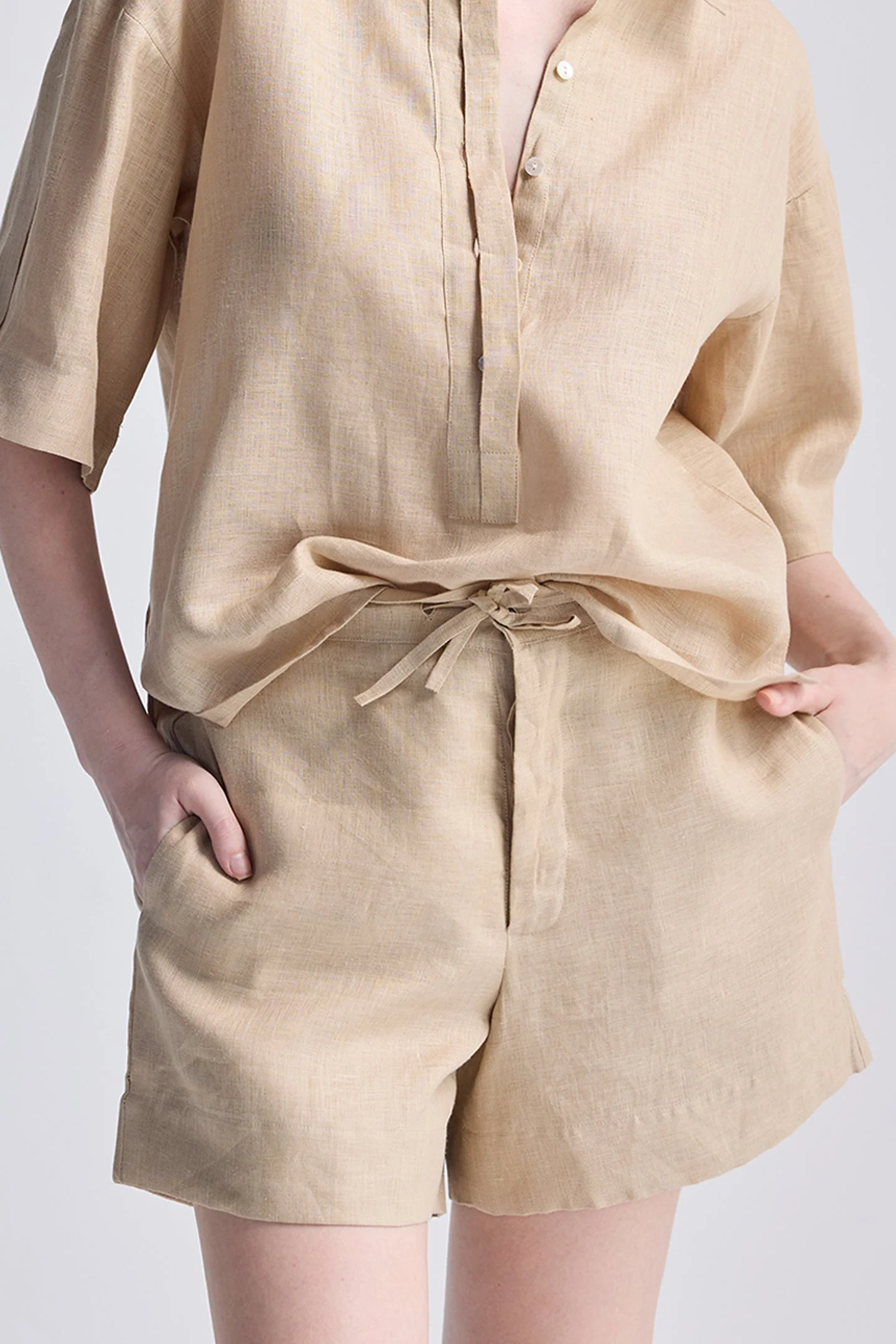 Boxy Shirt with Lace Set - Image 8