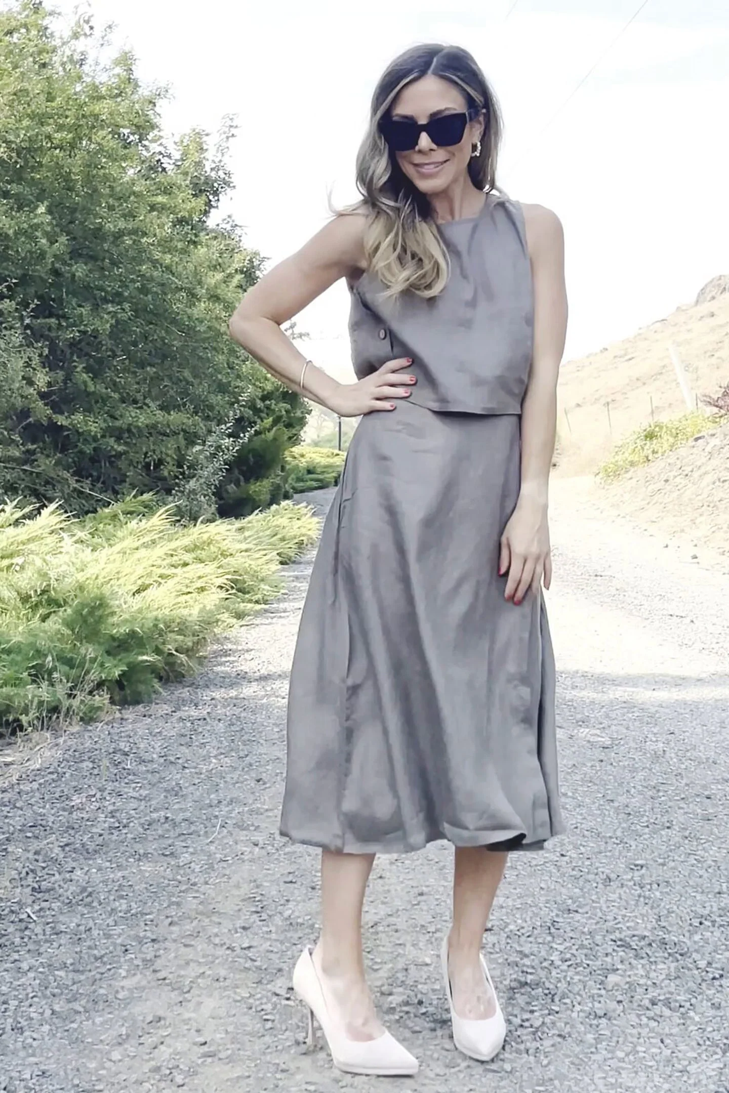 Breezy Hemp Summer Set in Dark Green - Image 7