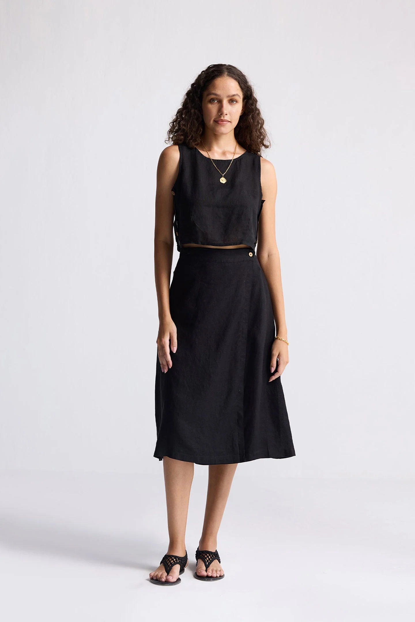 Breezy Summer Set in Black - Image 8
