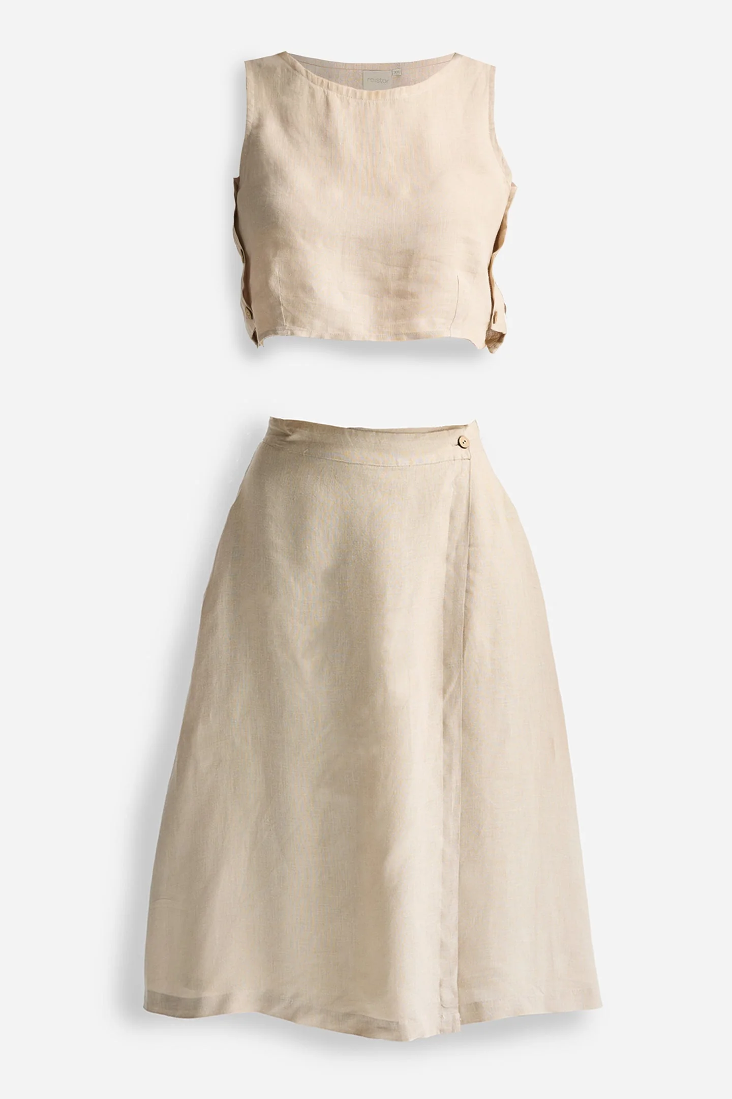 Breezy Summer Set in Neutral Beige - Image 7