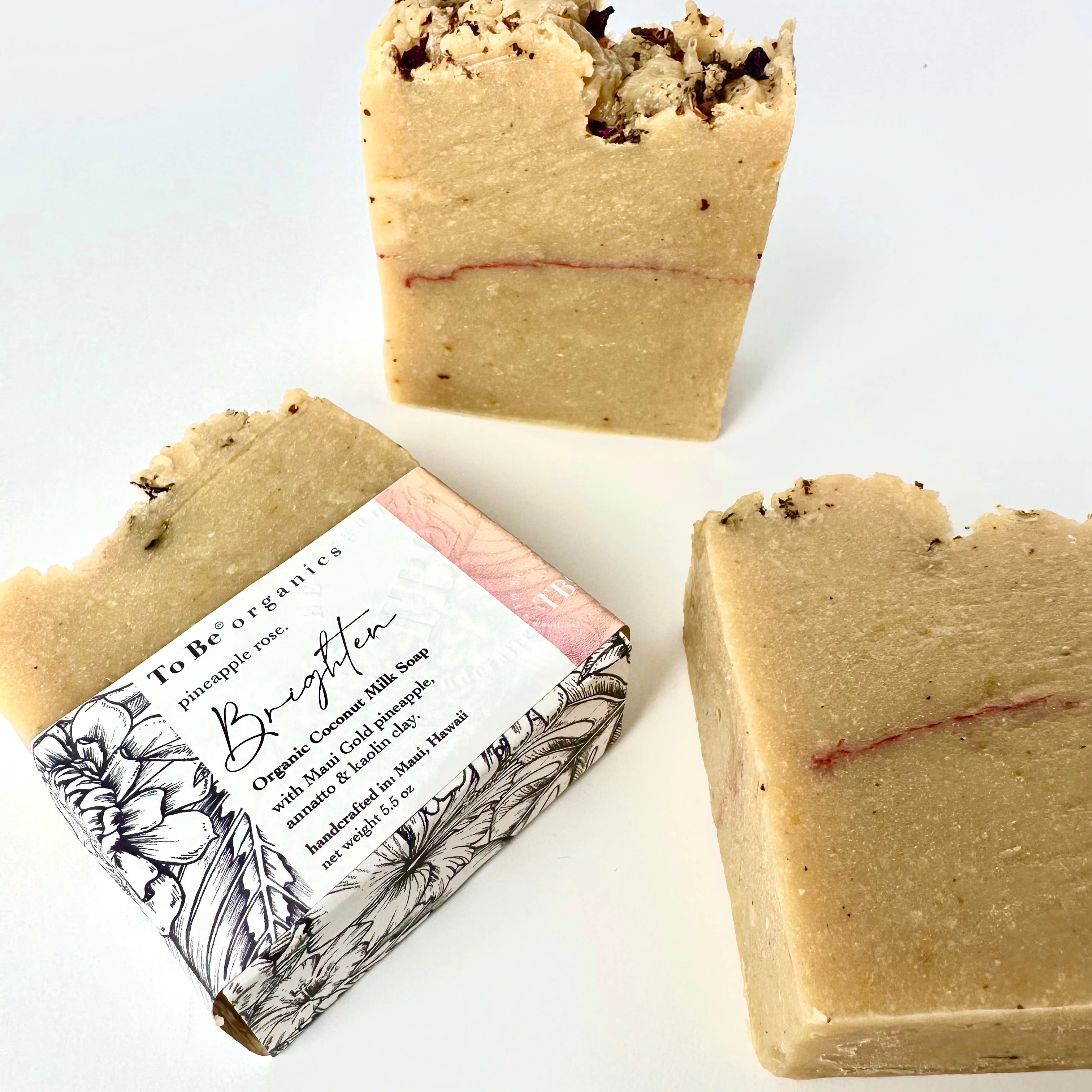 Brighten Pineapple Luxury Soap Bar - Image 2
