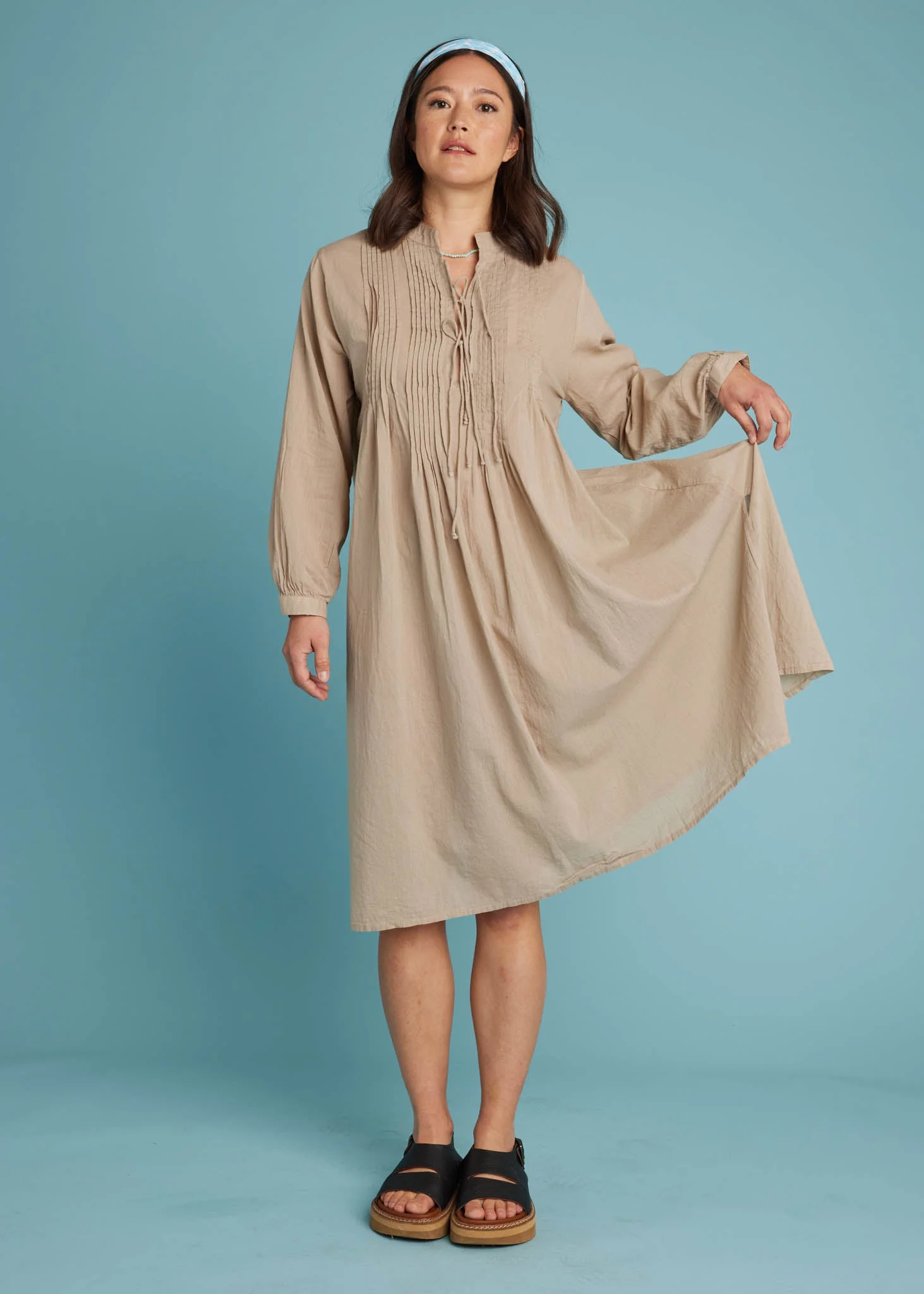 Byron Bay Caftan - Pebble - Image 3