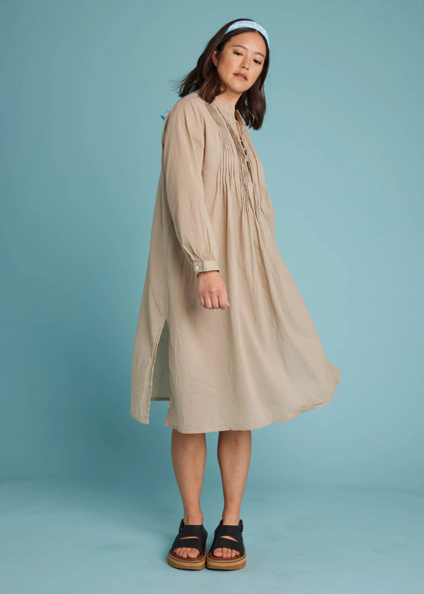 Byron Bay Caftan - Pebble - Image 4