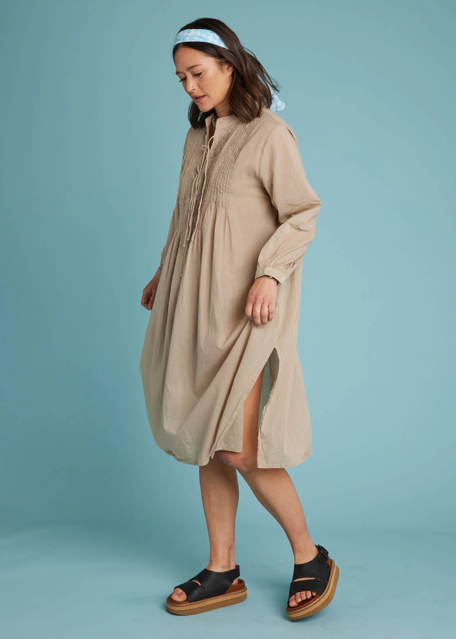 Byron Bay Caftan - Pebble - Image 5