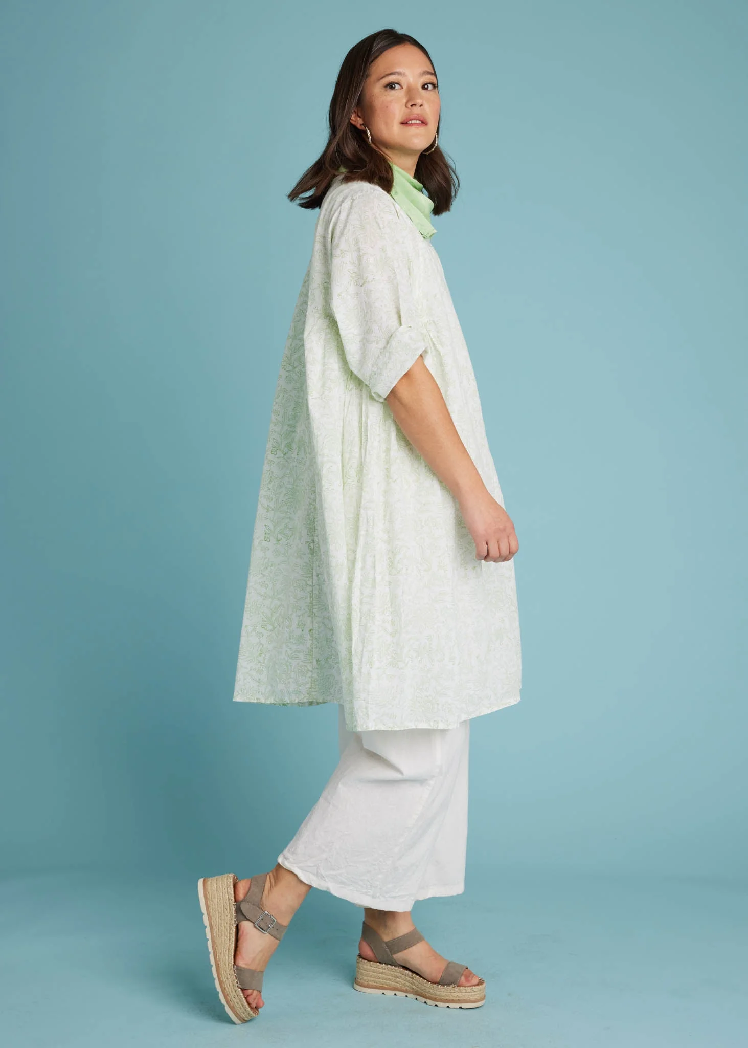 Byron Bay Caftan - White - Image 7